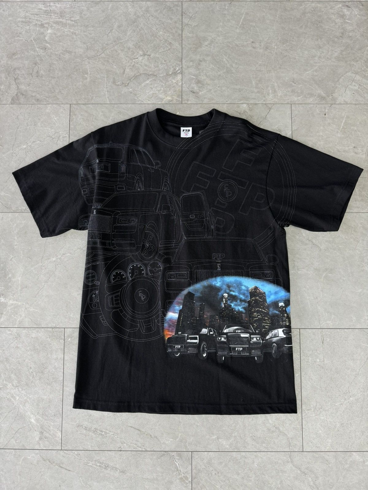 Fuck The Population FTP Big Body Car AOP Tee Size US L / EU 52-54 / 3 - 1 Thumbnail