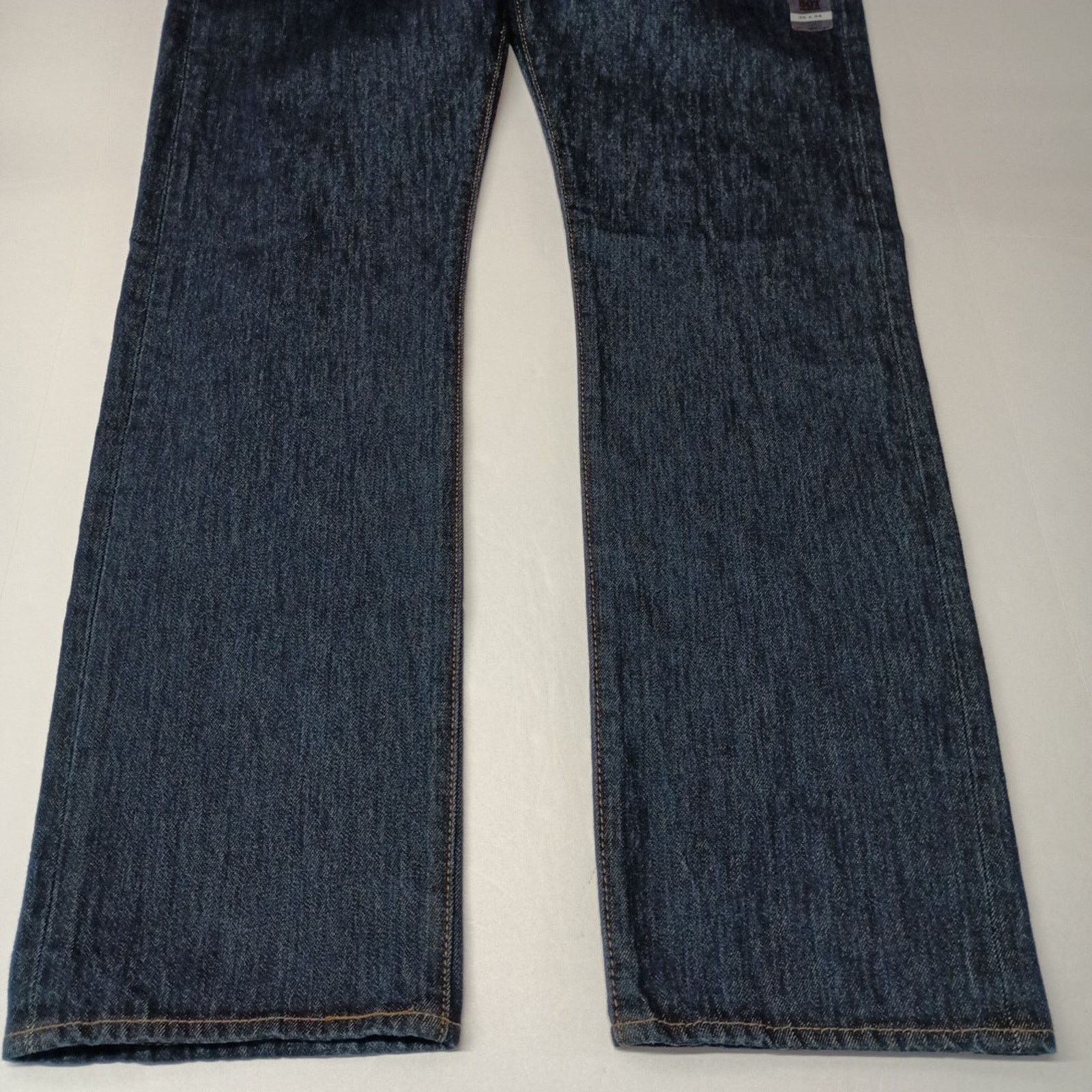 Levi's Levi's 501 Original Jeans Men's 35x34 Blue Regular Straight Size US 35 - 3 Thumbnail