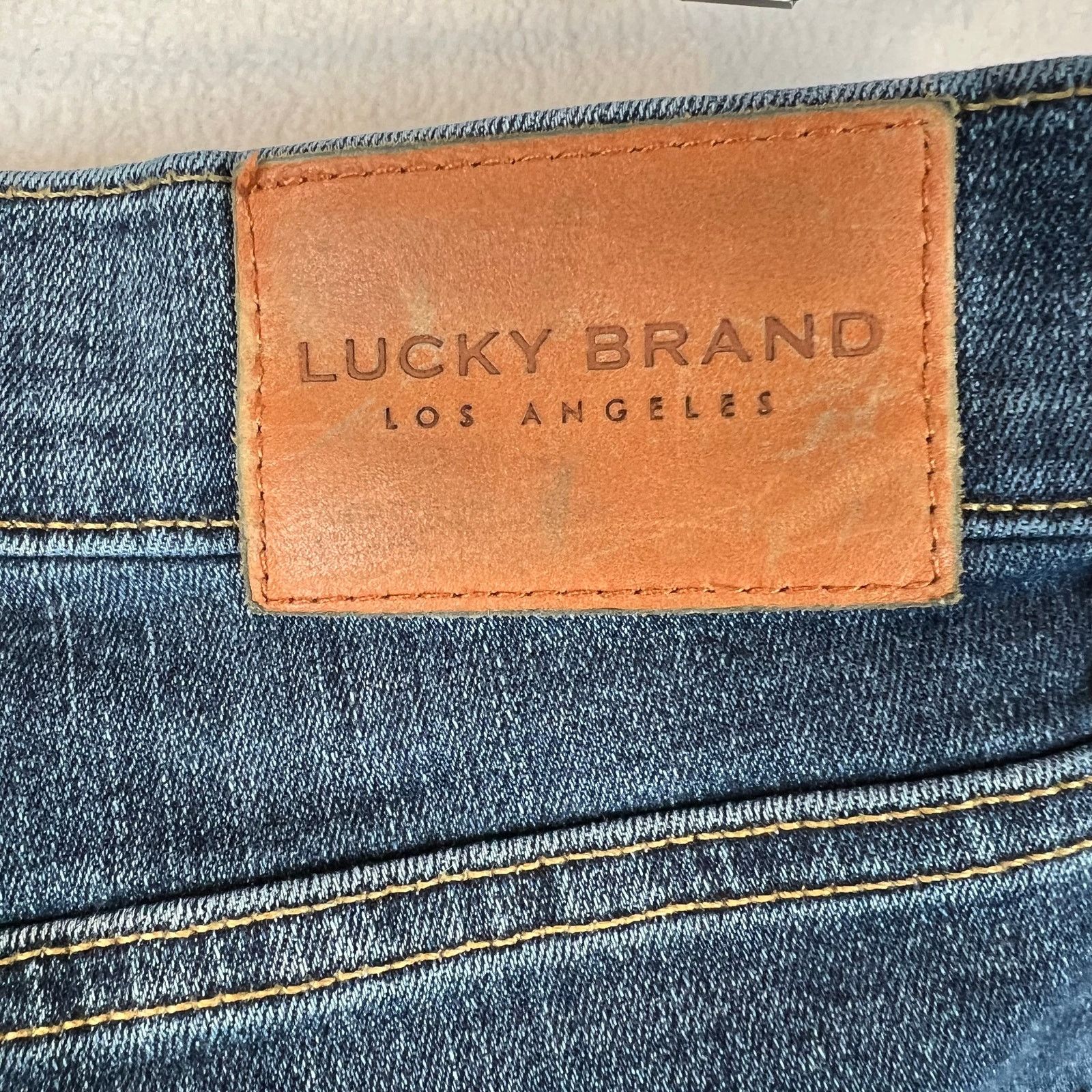 Lucky Brand Lucky Brand Jeans Mens 34x30 Blue 221 Straight Denim Size US 34 / EU 50 - 4 Thumbnail