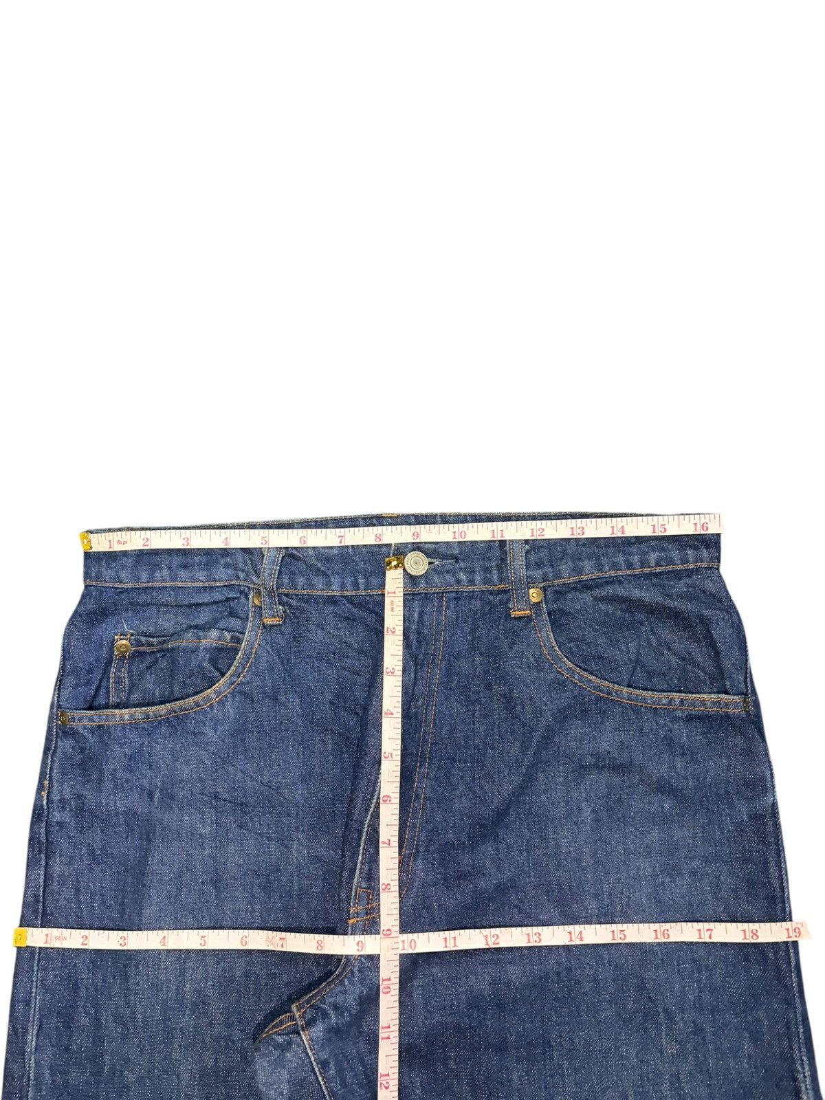 Big John Vintage Big John Blue Wash Loose Jeans Size US 33 - 6 Thumbnail