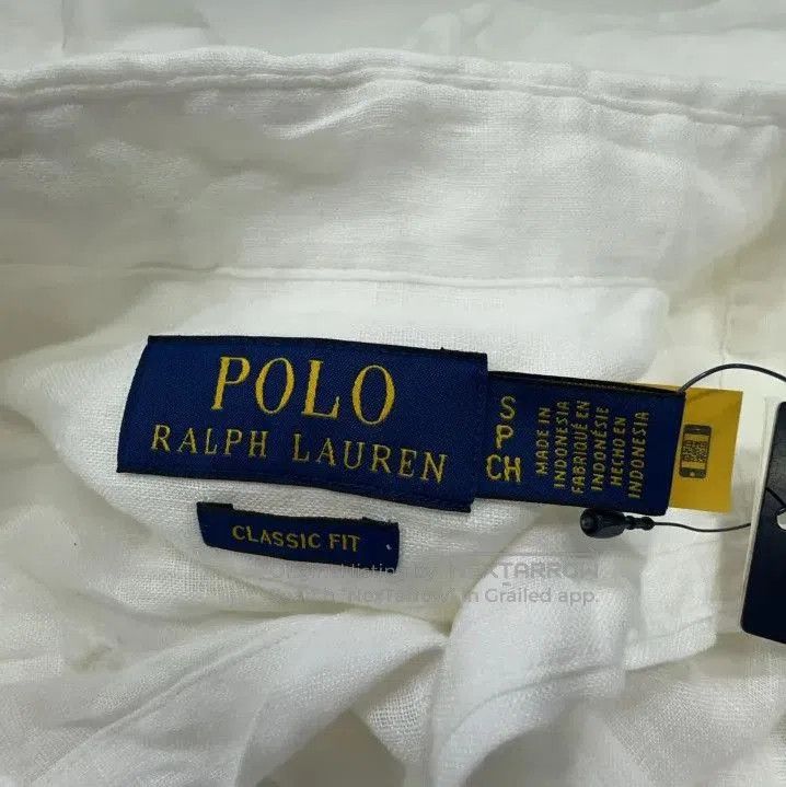 Polo Ralph Lauren Polo Ralph Lauren FW24 Logo Embroidered Linen Long. Size US S / EU 44-46 / 1 - 4 Thumbnail