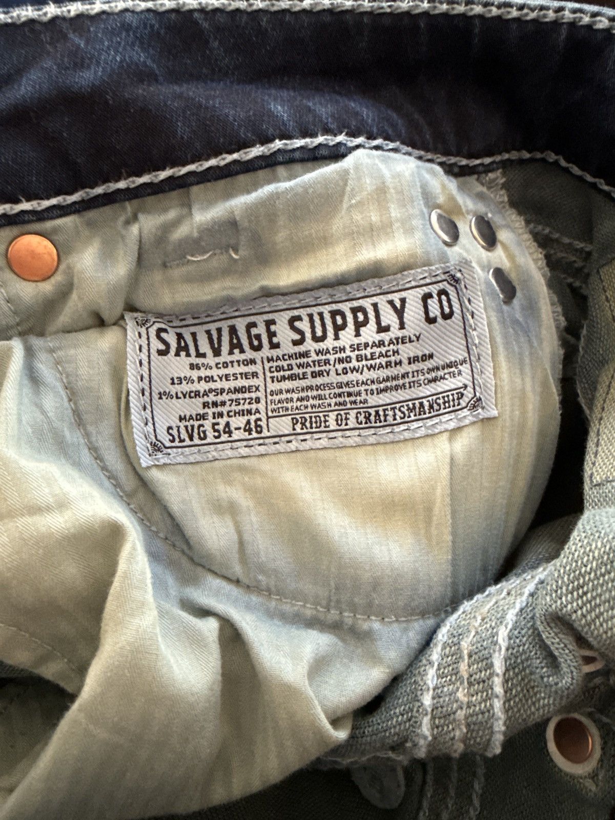Salvage Salvage Denim Jeans Size US 30 / EU 46 - 3 Thumbnail