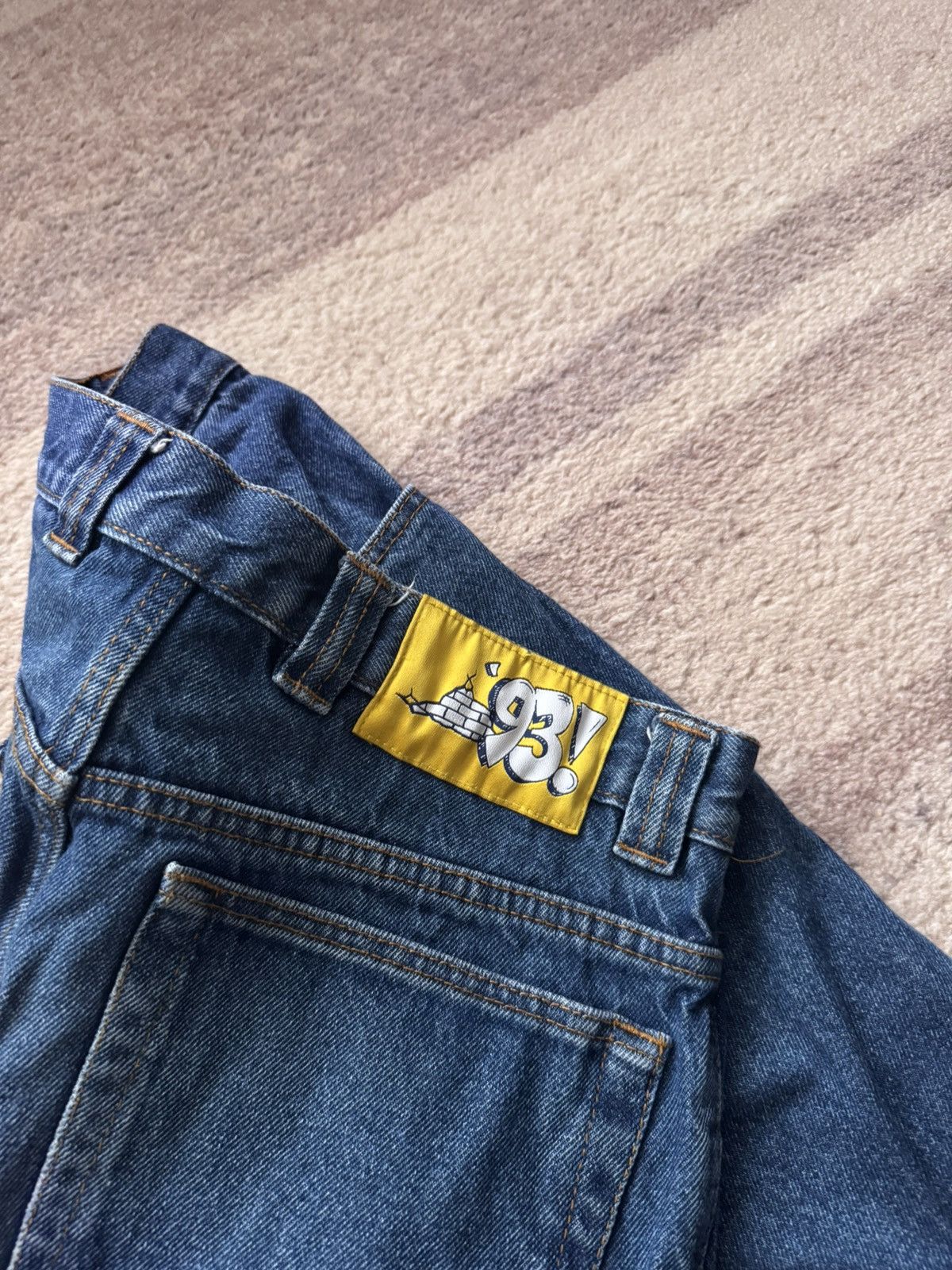 Polar Skate Co. Polar skate co. Big boy denim 93 swag skate y2k navy denim Size US 32 / EU 48 - 6 Thumbnail