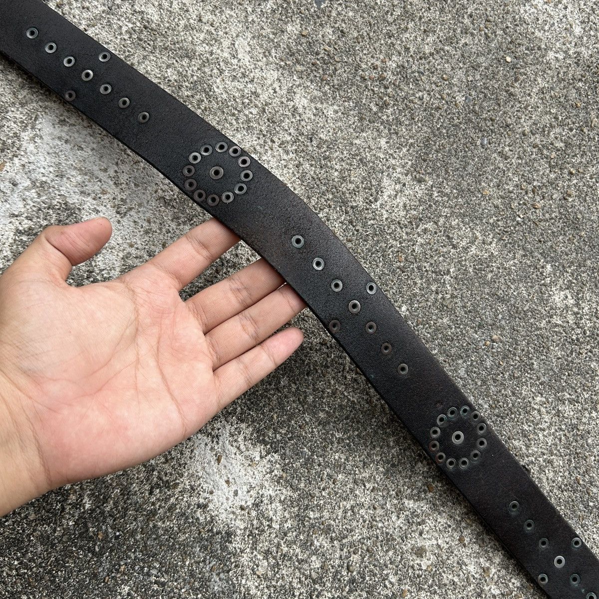 Diesel Vintage Diesel Design studded leather belt Size ONE SIZE - 17 Thumbnail