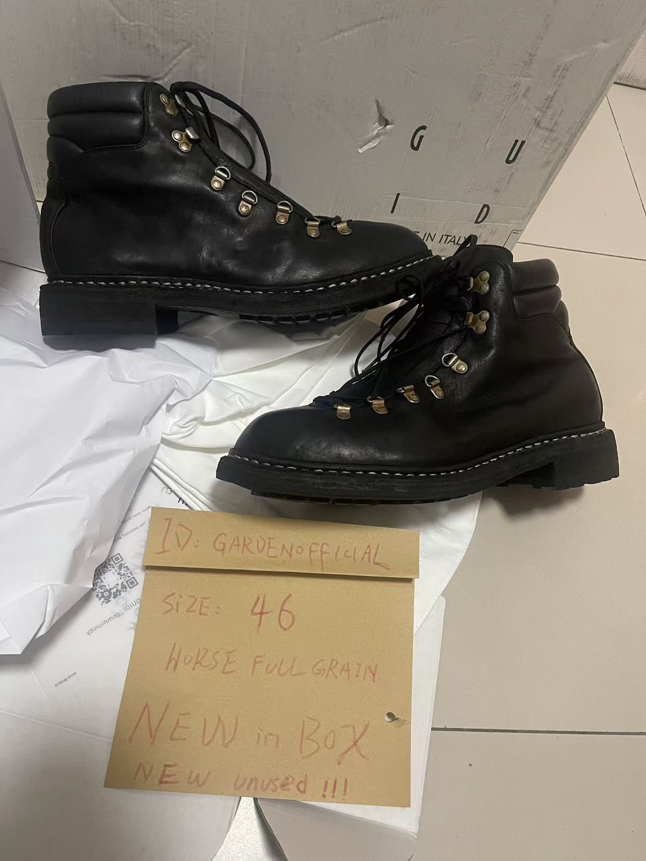 Guidi Guidi 19 hiking boots size IT46 Size US 13 / EU 46 - 1 Thumbnail