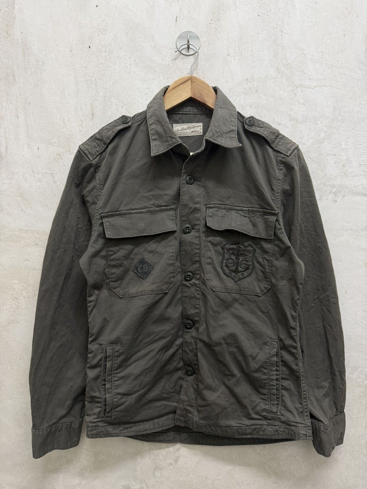 Avirex Avirex Button Up Shirt Military Design US Marines Us Flag Size US S / EU 44-46 / 1 - 1 Thumbnail