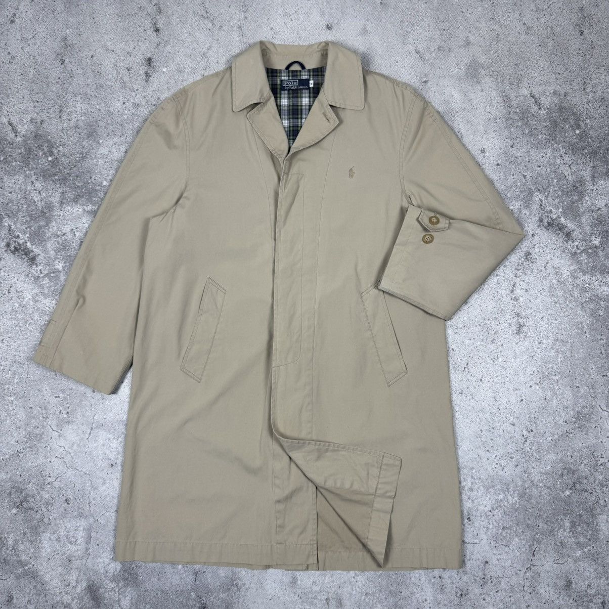 Polo Ralph Lauren Vintage Polo Ralph Lauren Beige Trench Coat Size US M / EU 48-50 / 2 - 1 Thumbnail