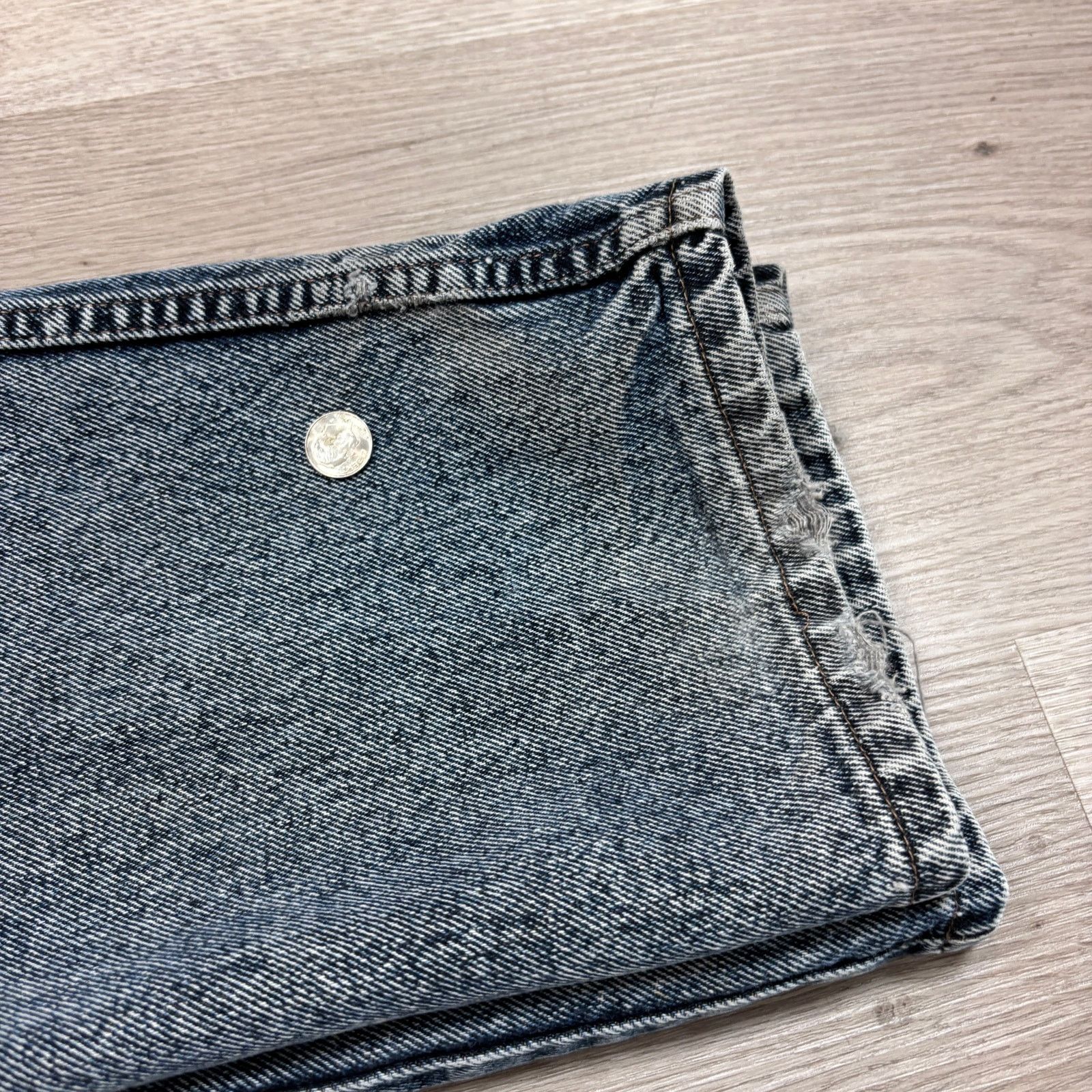 Levi's × Vintage Vintage 80s Levi's 505 Straight Leg Jeans 36x29 Made in USA Size US 36 / EU 52 - 10 Thumbnail
