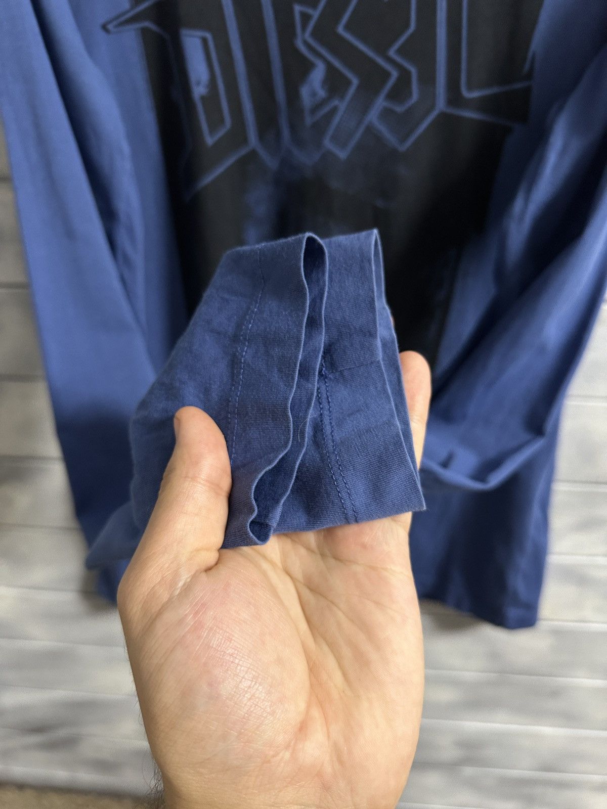 Diesel Rare Vintage Long-Sleeve Diesel Avant-Garde Y2K Size XL / US 12-14 / IT 48-50 - 3 Thumbnail