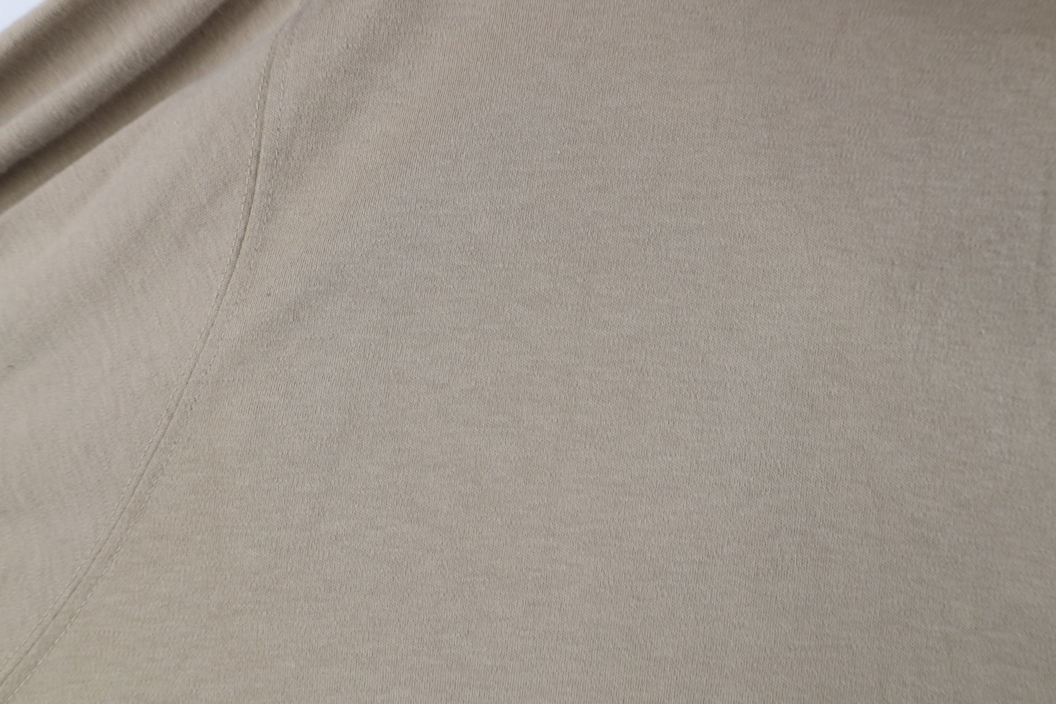 Lands' End × Vintage Vintage 90s Lands End Long Sleeve Mock Neck T-Shirt Beige Size US XL / EU 56 / 4 - 5 Thumbnail
