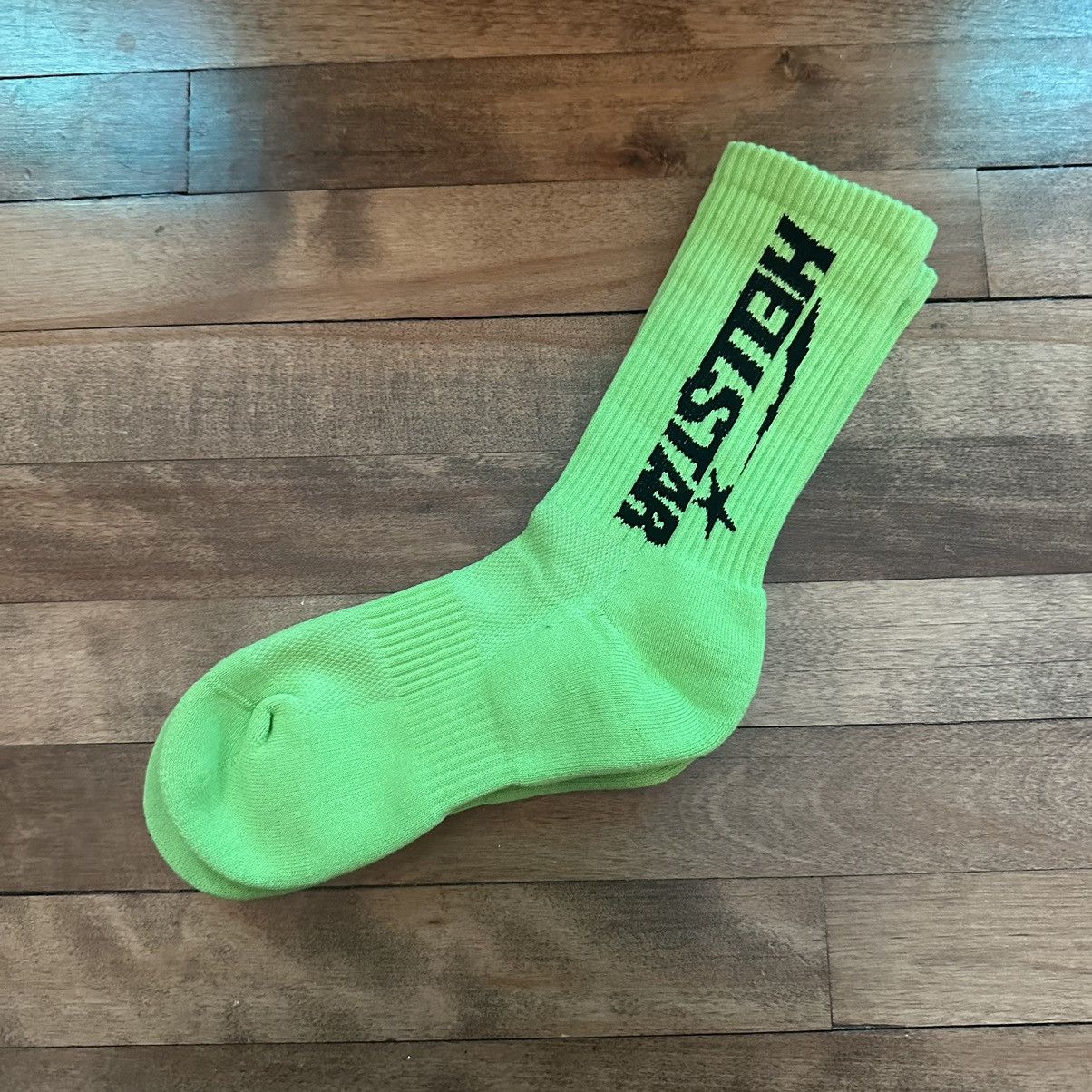 HELLSTAR Hellstar Logo Neon Green Socks O/S Size ONE SIZE - 1 Thumbnail
