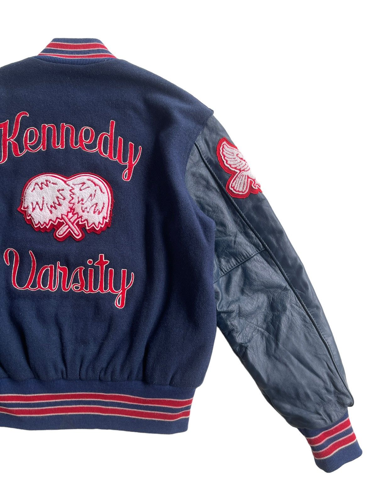 Delong Vintage 70s Delong Kennedy Varsity Jacket Size US M / EU 48-50 / 2 - 6 Thumbnail