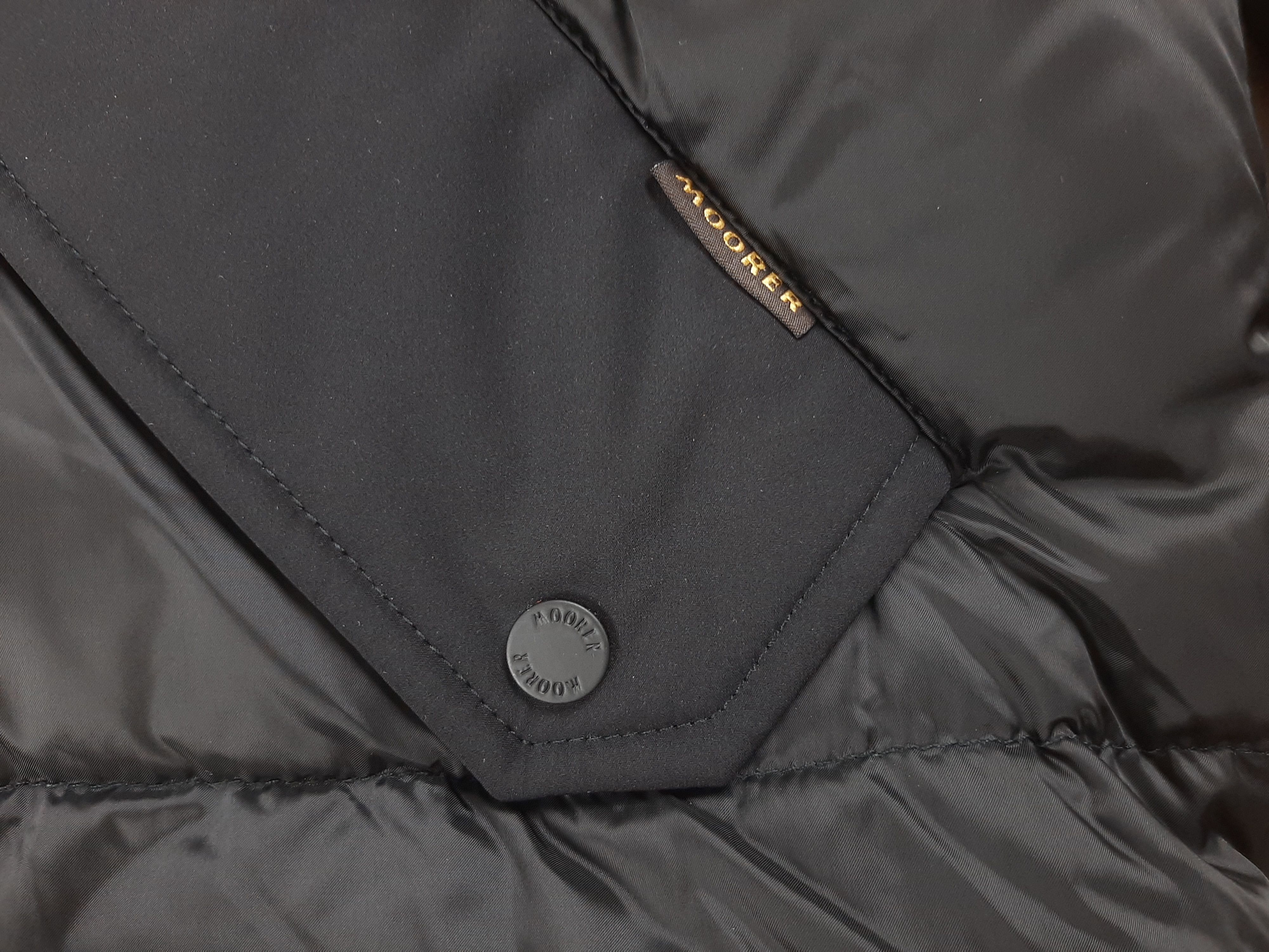 MooRER Moorer Salomone-SHK Jacket Black Men's Size IT 50 L Size US M / EU 48-50 / 2 - 11 Thumbnail