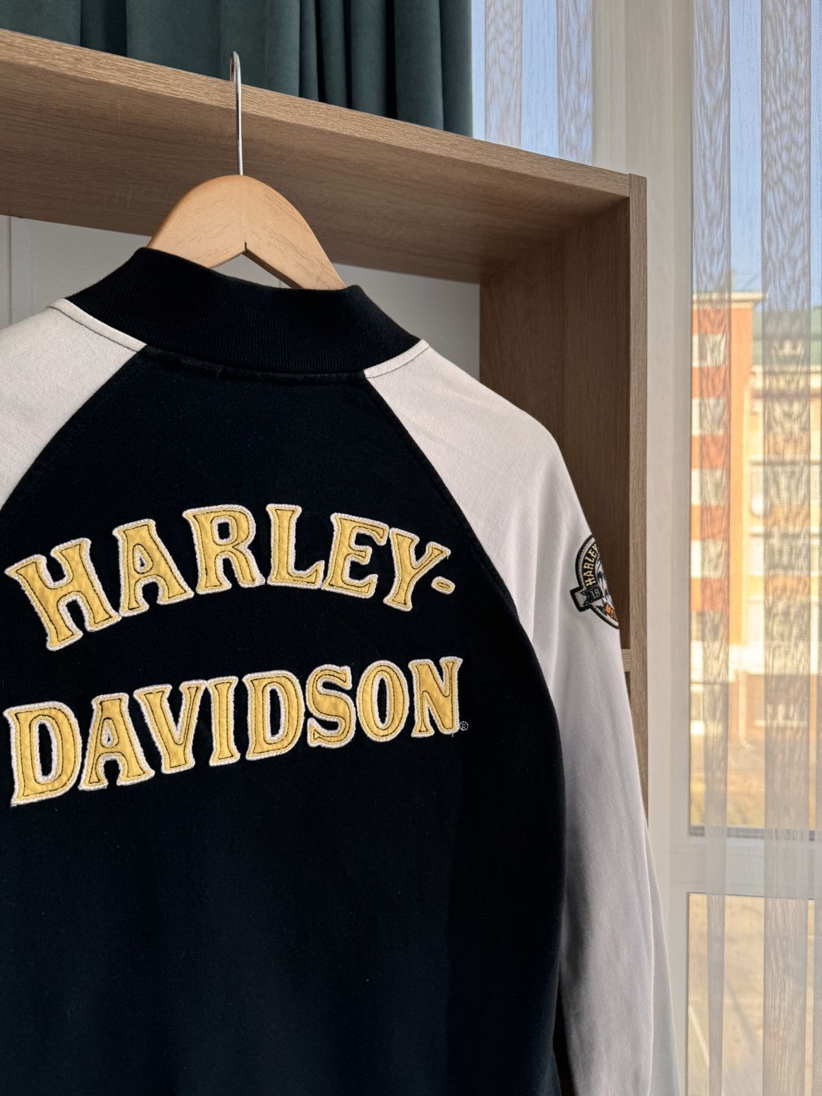 Harley Davidson × Vintage Vintage Harley-Davidson Moto Luxury Zip Hoodie Size S / US 4 / IT 40 - 6 Thumbnail