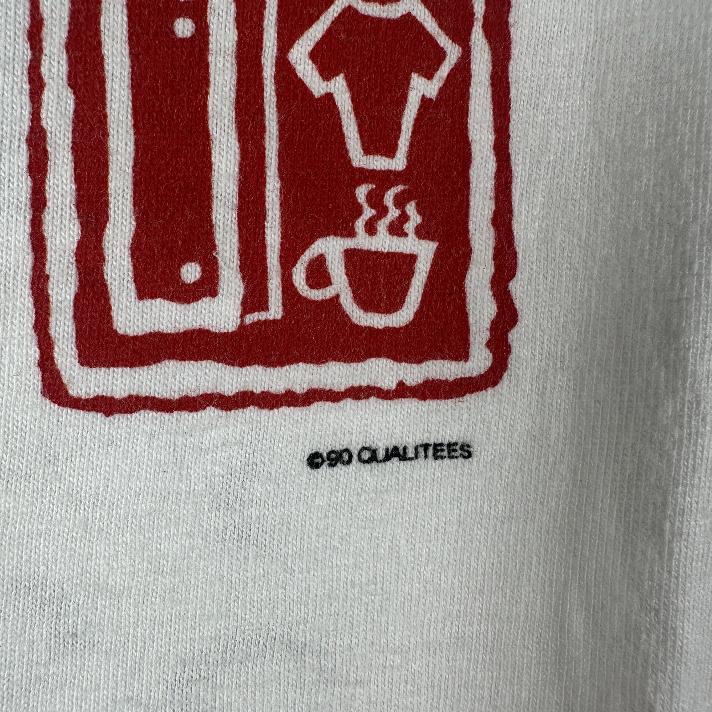 Vintage ​​​​1990 Kabuki Japanese Warrior Kanji Graphic T-shirt Size US S / EU 44-46 / 1 - 6 Thumbnail