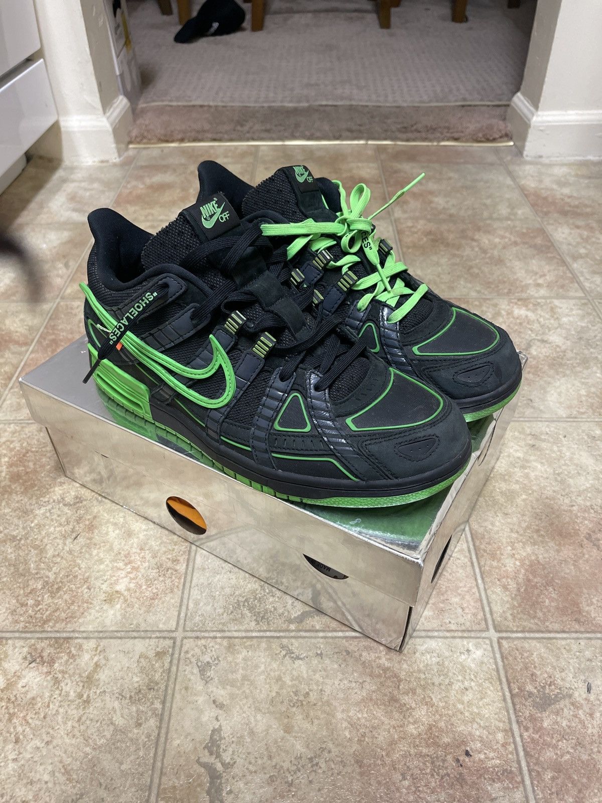 Off White Rubber Dunk | Grailed