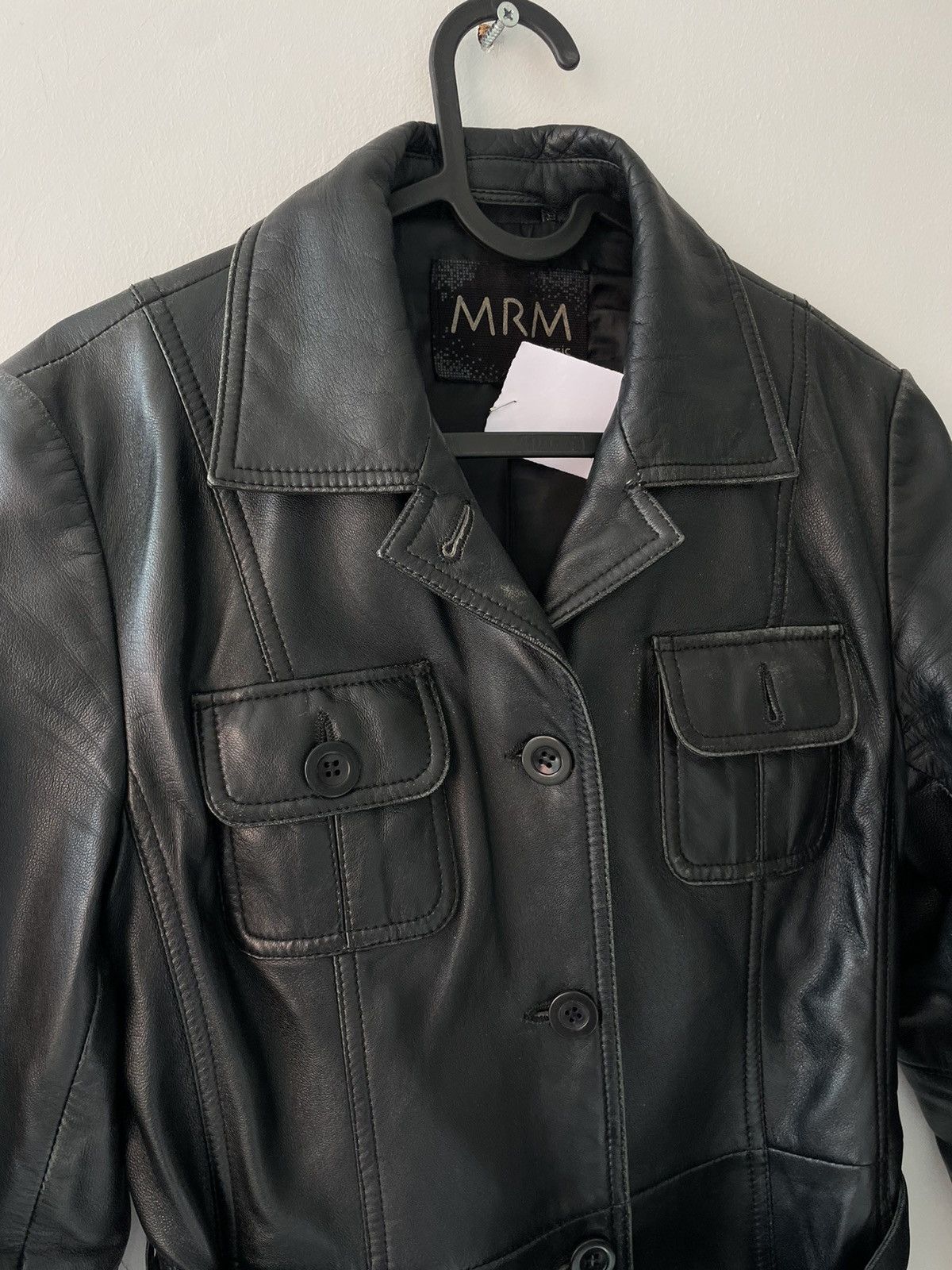 Vintage y2k leather jacket Size S / US 4 / IT 40 - 8 Thumbnail