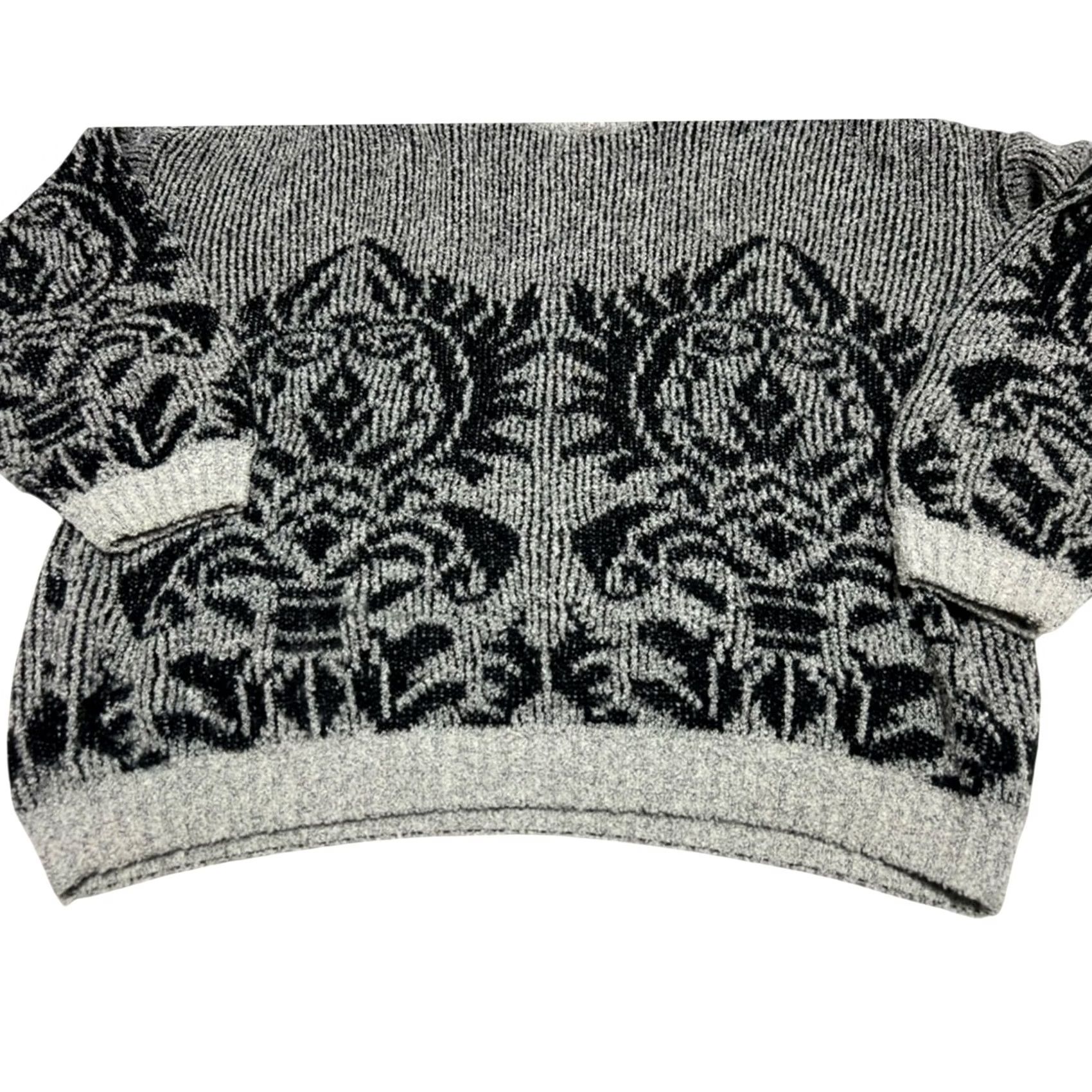 Vintage Vintage Oggi Mens Sweater XL Gray Wool Blend Size US XL / EU 56 / 4 - 2 Thumbnail