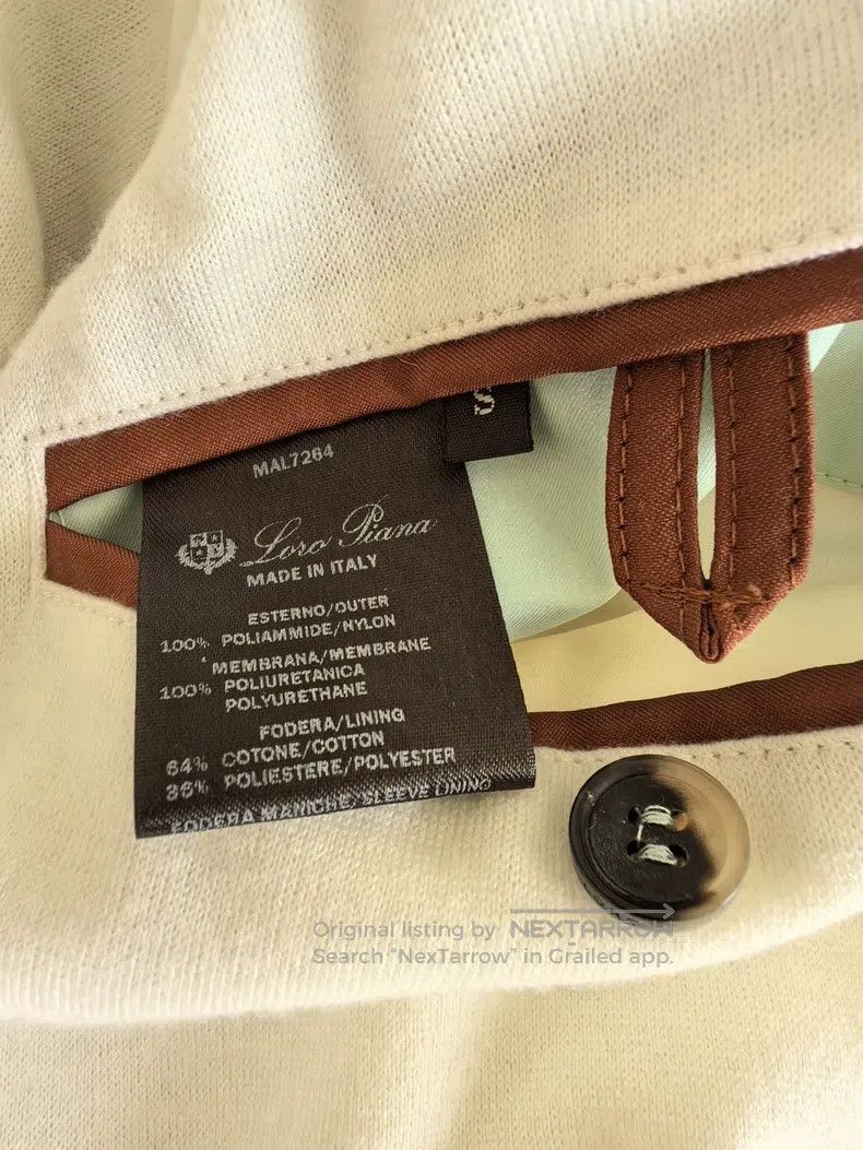 Loro Piana Loro Piana Classic loose fit traveler Size S / US 4 / IT 40 - 6 Thumbnail