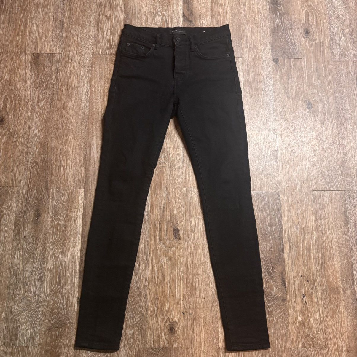 Purple Brand Low Rise Black Purple jeans Size US 29 - 1 Thumbnail