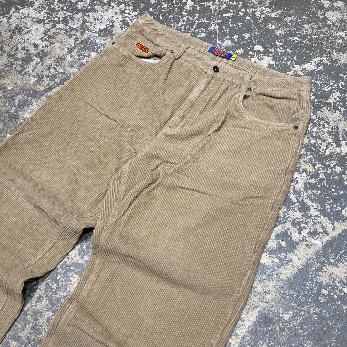 Empyre Vintage Empyre Thick Corduroy Tan Baggy Y2k Pants Size US 39 - 3 Thumbnail