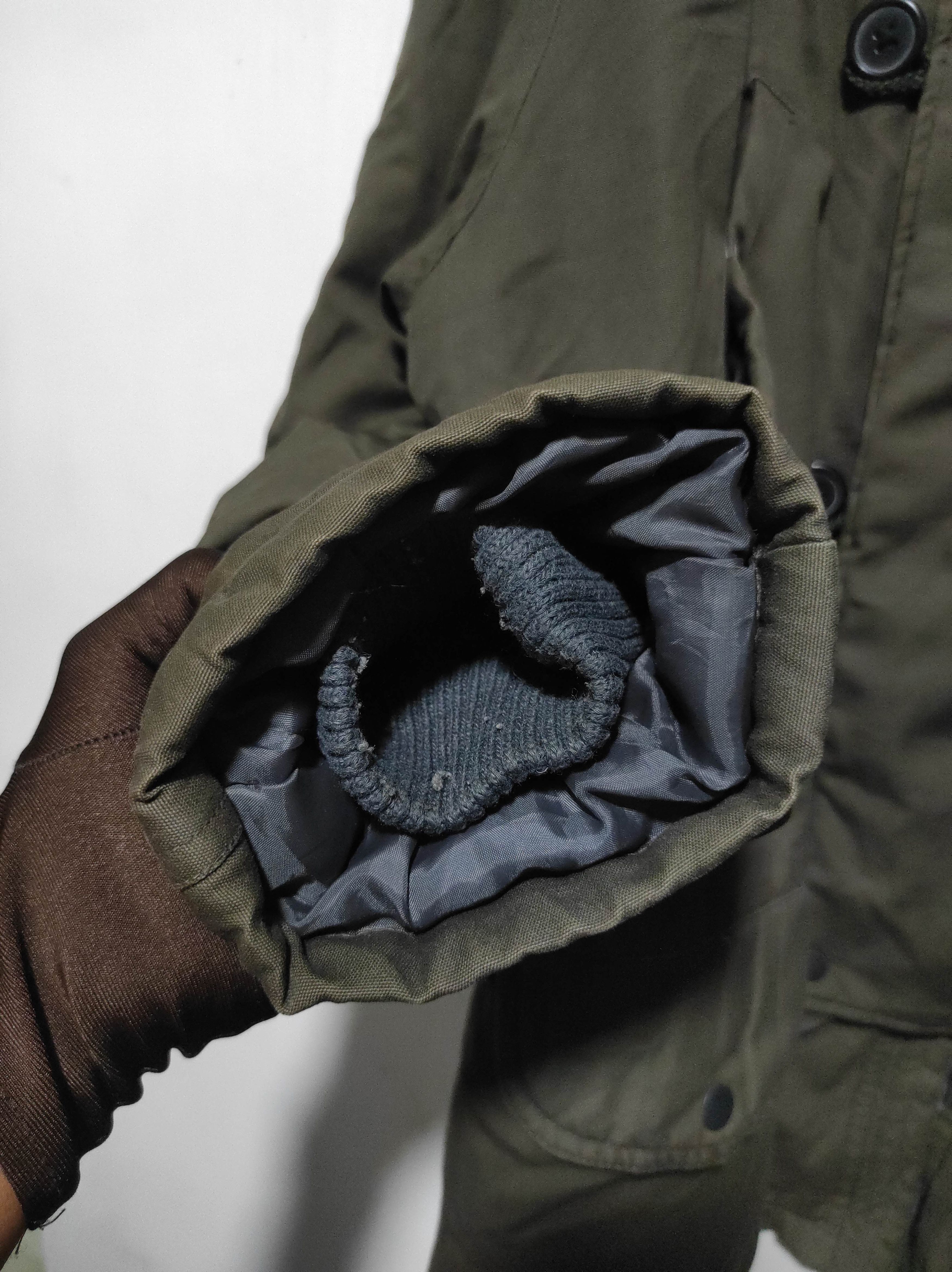 If Six Was Nine MAC EYE Fur Parka Detachable Sherpa Lining Olive N-3B Style Size US L / EU 52-54 / 3 - 7 Thumbnail