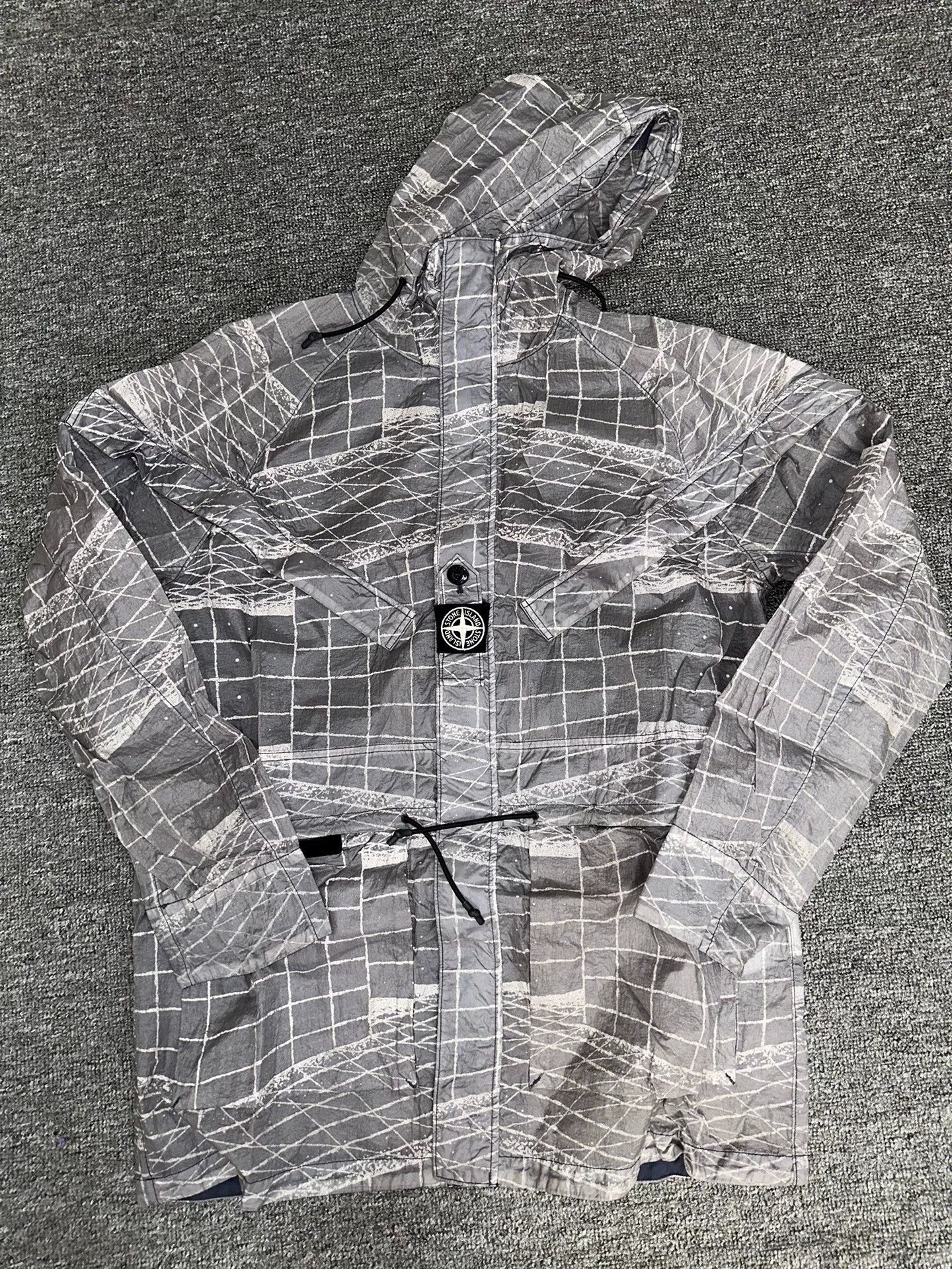 Stone Island Stone Island White Label Reflective Stripe Jacket Size US XL / EU 56 / 4 - 2 Thumbnail