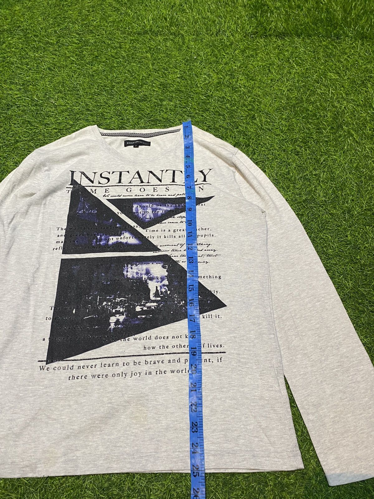 If Six Was Nine × Japanese Brand × semanticdesign LONGSLEVEE SEMANTIC DESIGN ❤️‍🔥 Size US M / EU 48-50 / 2 - 4 Thumbnail