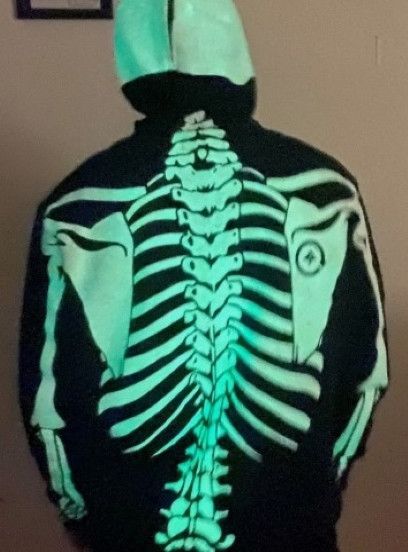 LRG LRG Glow in the Dark Skeleton Hoodie XL Size US XL / EU 56 / 4 - 5 Thumbnail