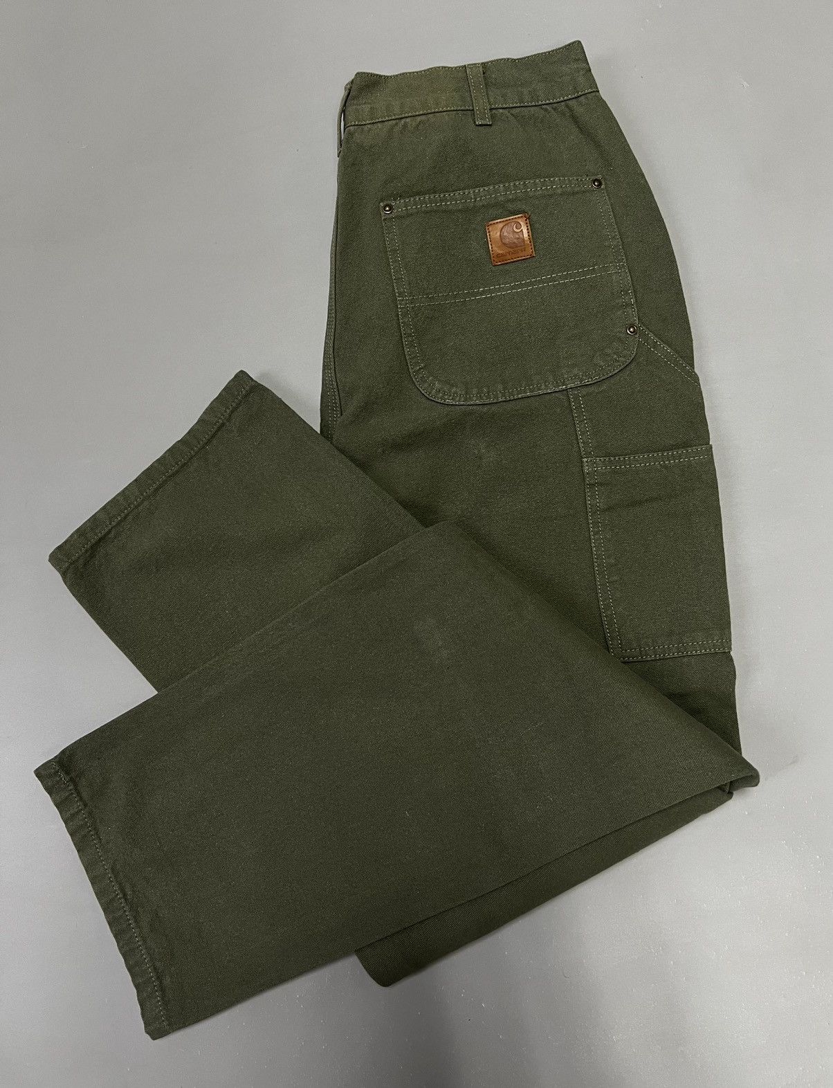 Carhartt × Vintage Carhartt Double Knee Baggy Pants workwear y2k Size US 30 / EU 46 - 16 Thumbnail