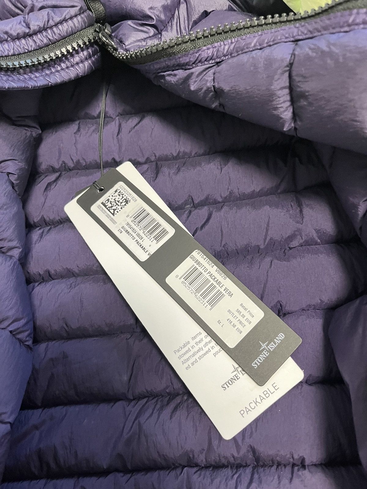 Stone Island Stone Island Loom Woven Chambers R-Nylon Down-TC down jacket Size US L / EU 52-54 / 3 - 4 Thumbnail