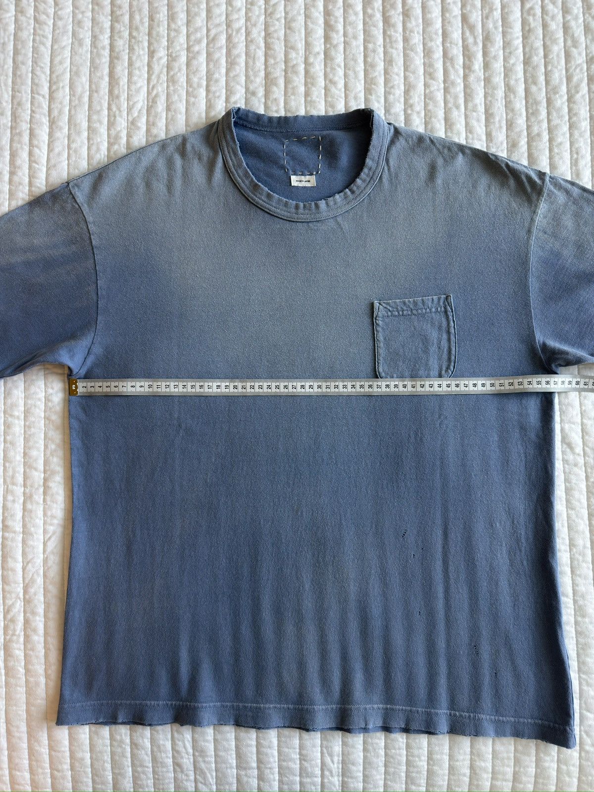 Visvim Visvim Jumbo Crash Tee Size 3 Blue Size US L / EU 52-54 / 3 - 7 Thumbnail