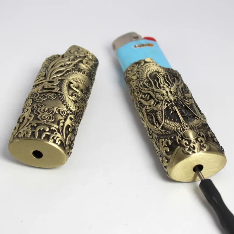 Other Metal Dragon Relief J6 Lighter Case Size ONE SIZE - 2 Thumbnail