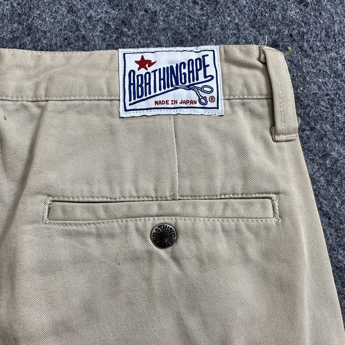 Bape A Bathing Ape Bape 3/4 Khaki Short Pants Size US 28 / EU 44 - 11 Thumbnail