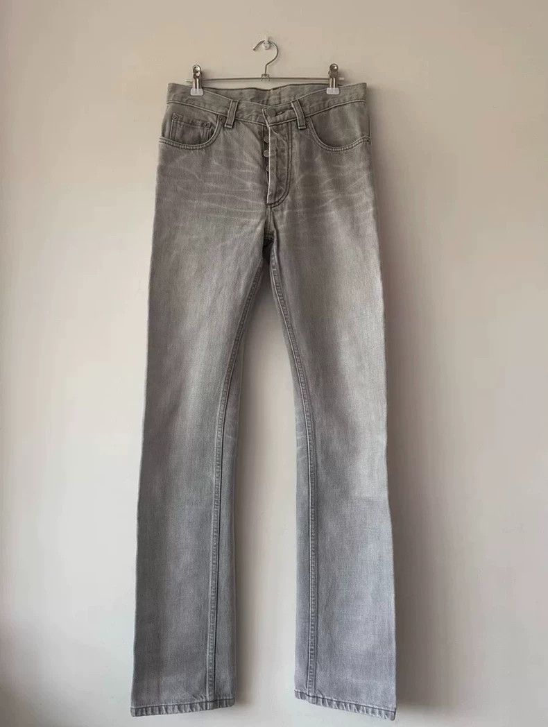 Helmut Lang HELMUT LANG Grey buffalo jeans Size US 26 / EU 42 - 1 Thumbnail