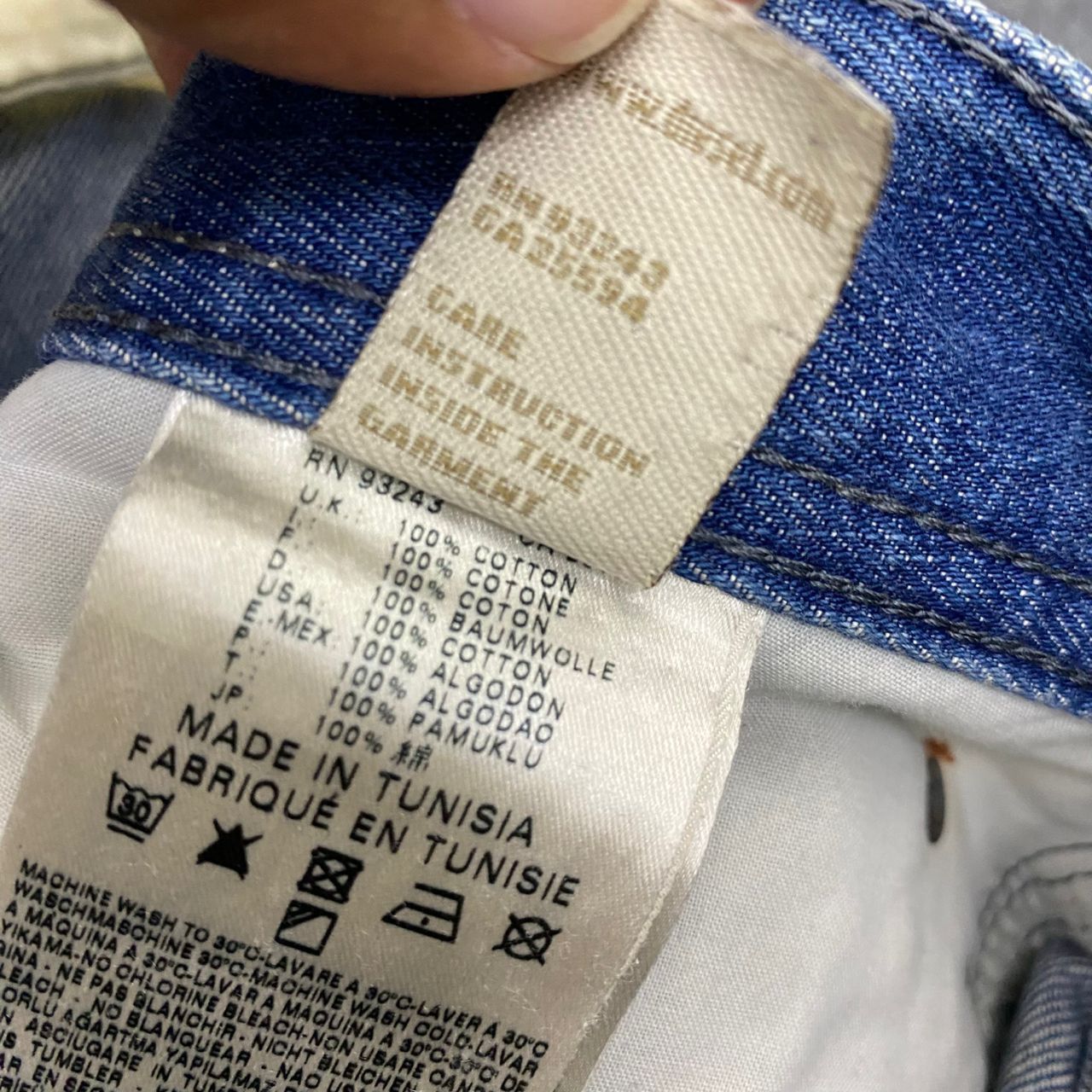 Diesel 💥Best Offer💥Vintage Diesel Industry Denim Size US 36 / EU 52 - 22 Thumbnail