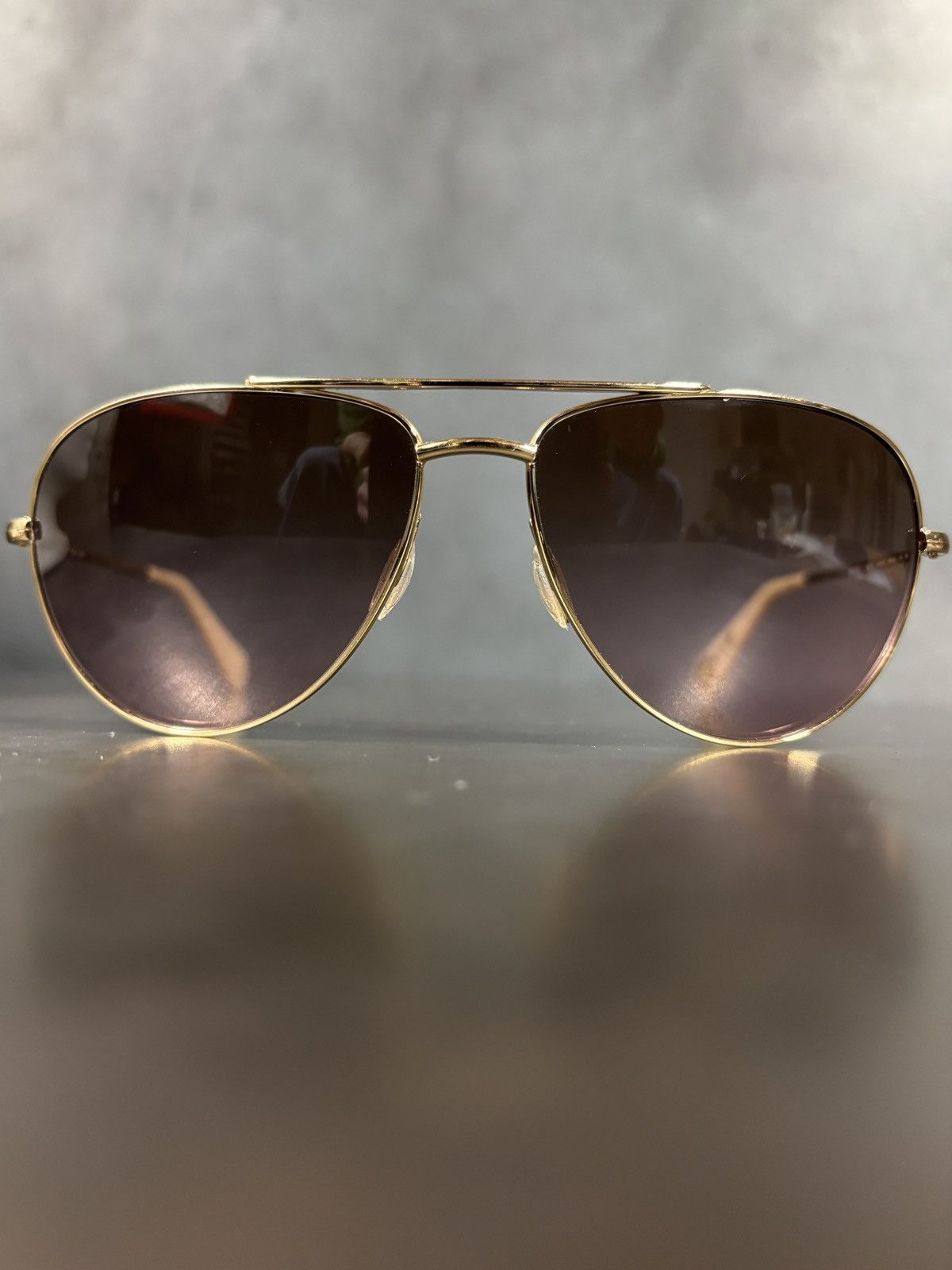 Paul Smith Paul Smith Sunglasses Oliver Peoples Aviator Karison Italy Size ONE SIZE - 4 Thumbnail