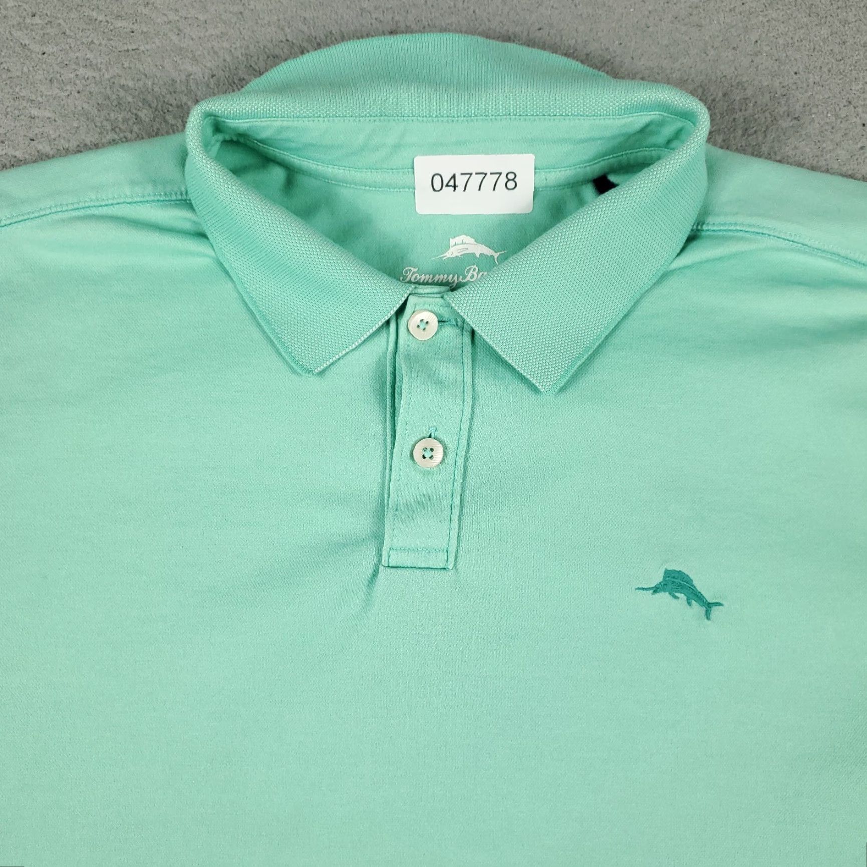 Tommy Bahama Tommy Bahama Polo Adult XL Green Marlin Casual Short Sleeve Mens Size US XL / EU 56 / 4 - 2 Thumbnail