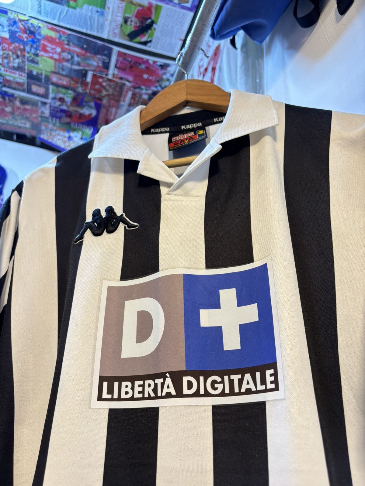 Kappa Vintage 1999 Juventus Home Kit Size US M / EU 48-50 / 2 - 2 Thumbnail