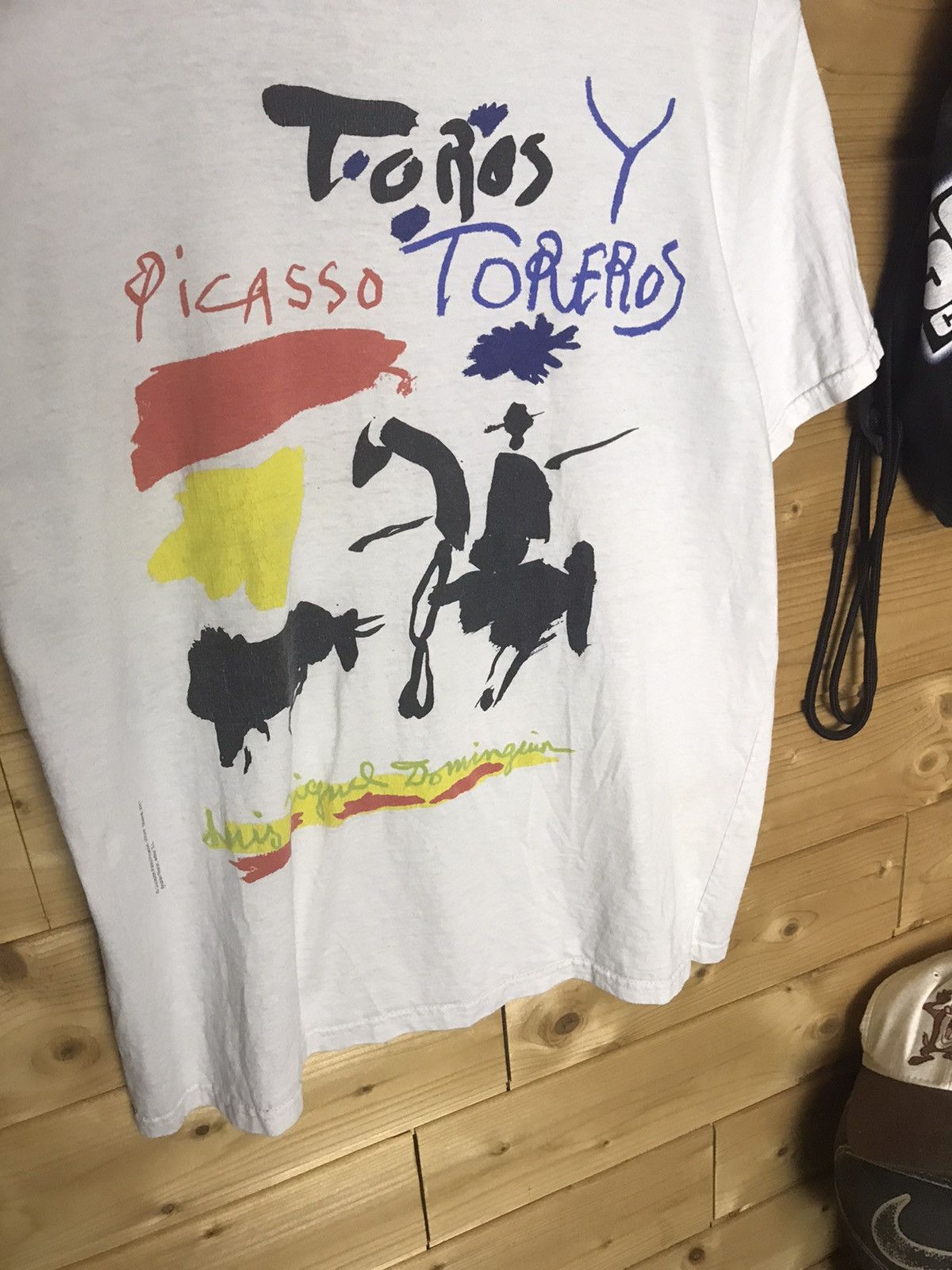 Vintage Vintage Picasso Toros short t-shirt Size US L / EU 52-54 / 3 - 3 Thumbnail