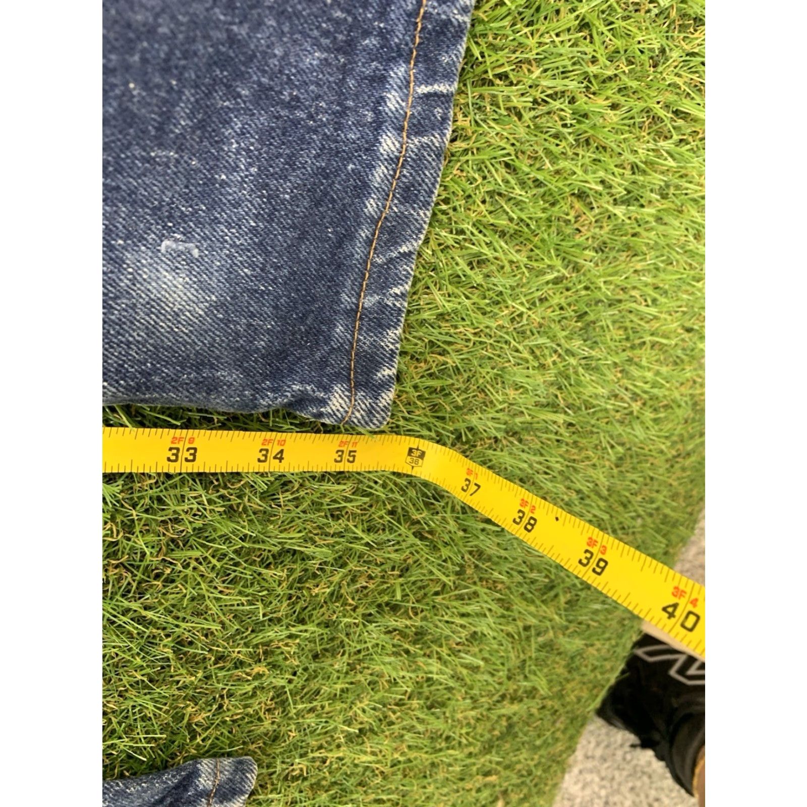 Wrangler Wrangler Jeans Mens 32x36 Denim Straight Leg Regular Rise Blue 947 Wrangler Cowboy Cut Mens Jeans Size US 32 / EU 48 - 5 Thumbnail