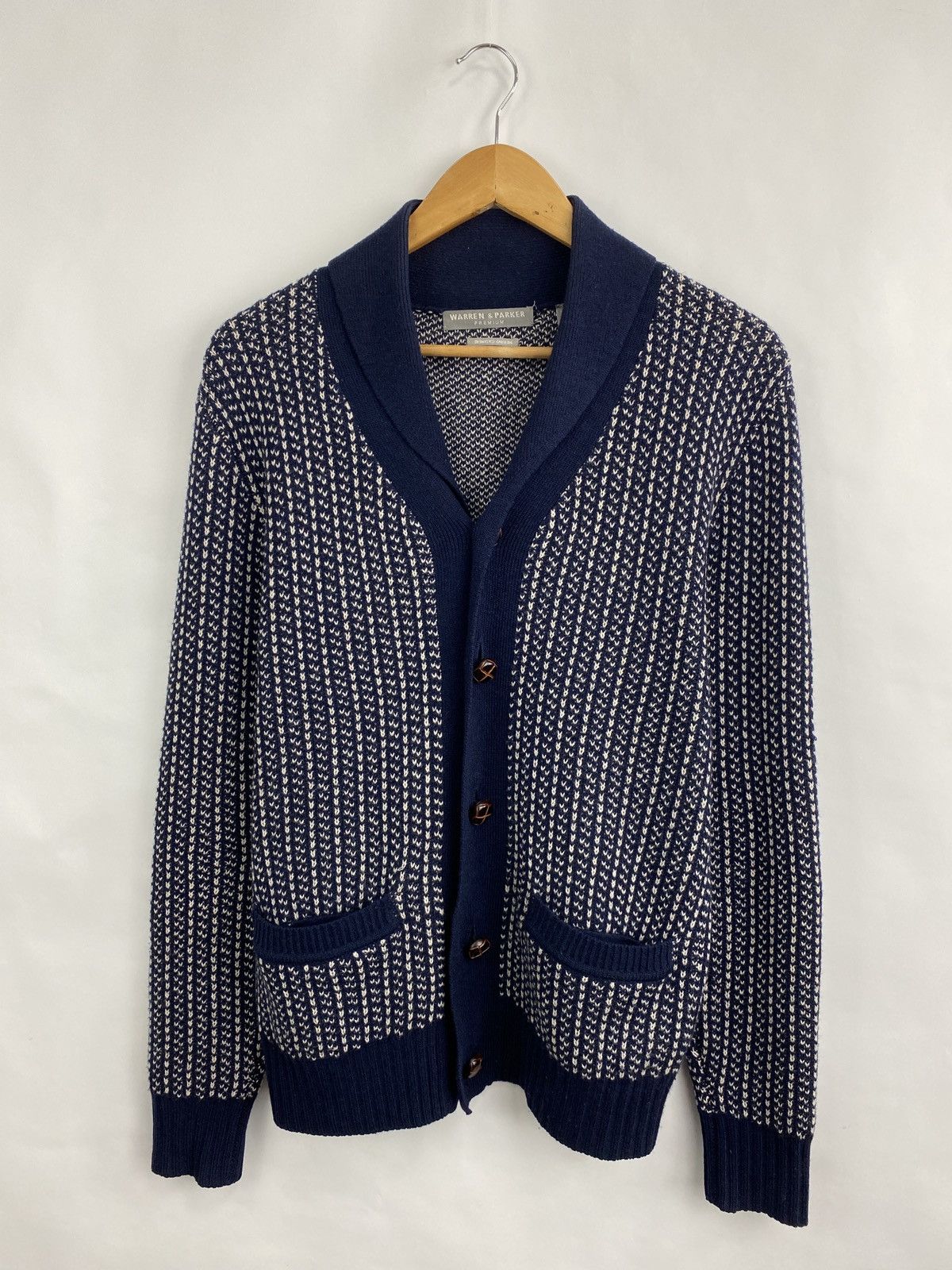 Japanese Brand Y2K Cashmere Merino Cardigan Warren Parker Kapital Style Size US M / EU 48-50 / 2 - 3 Thumbnail