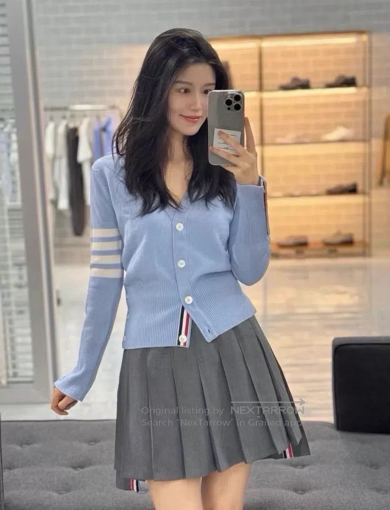 Thom Browne Thom Browne Pleated Skirt Size 26" / US 2 / IT 38 - 8 Thumbnail