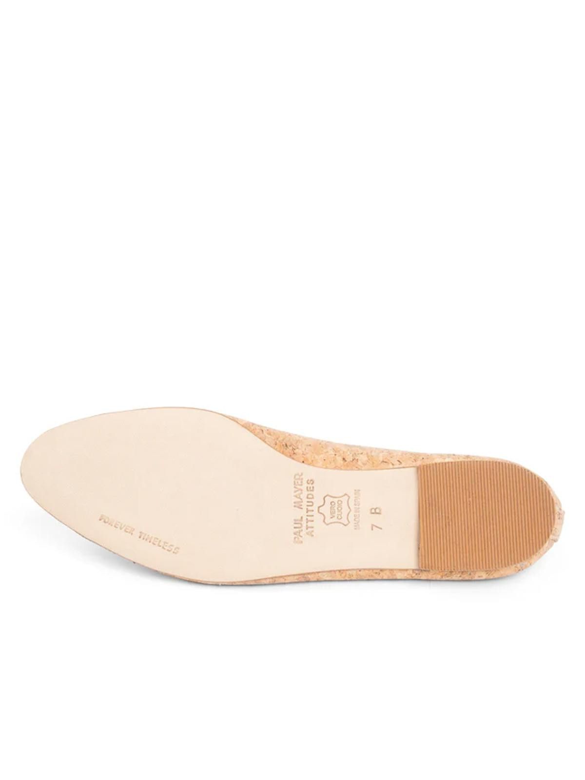 Designer Paul Mayer Attitudes Love Cork Ballet Flat - Size 6.5B -NIB Size US 6.5 / IT 36.5 - 5 Thumbnail