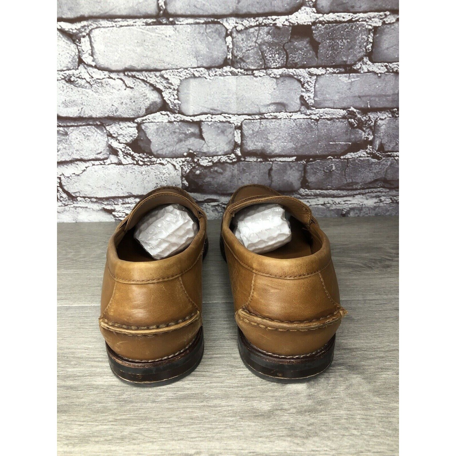 Polo Ralph Lauren Polo Ralph Lauren Alston Penny Brown Leather Dress Loafers M Size US 9.5 / EU 42-43 - 4 Thumbnail