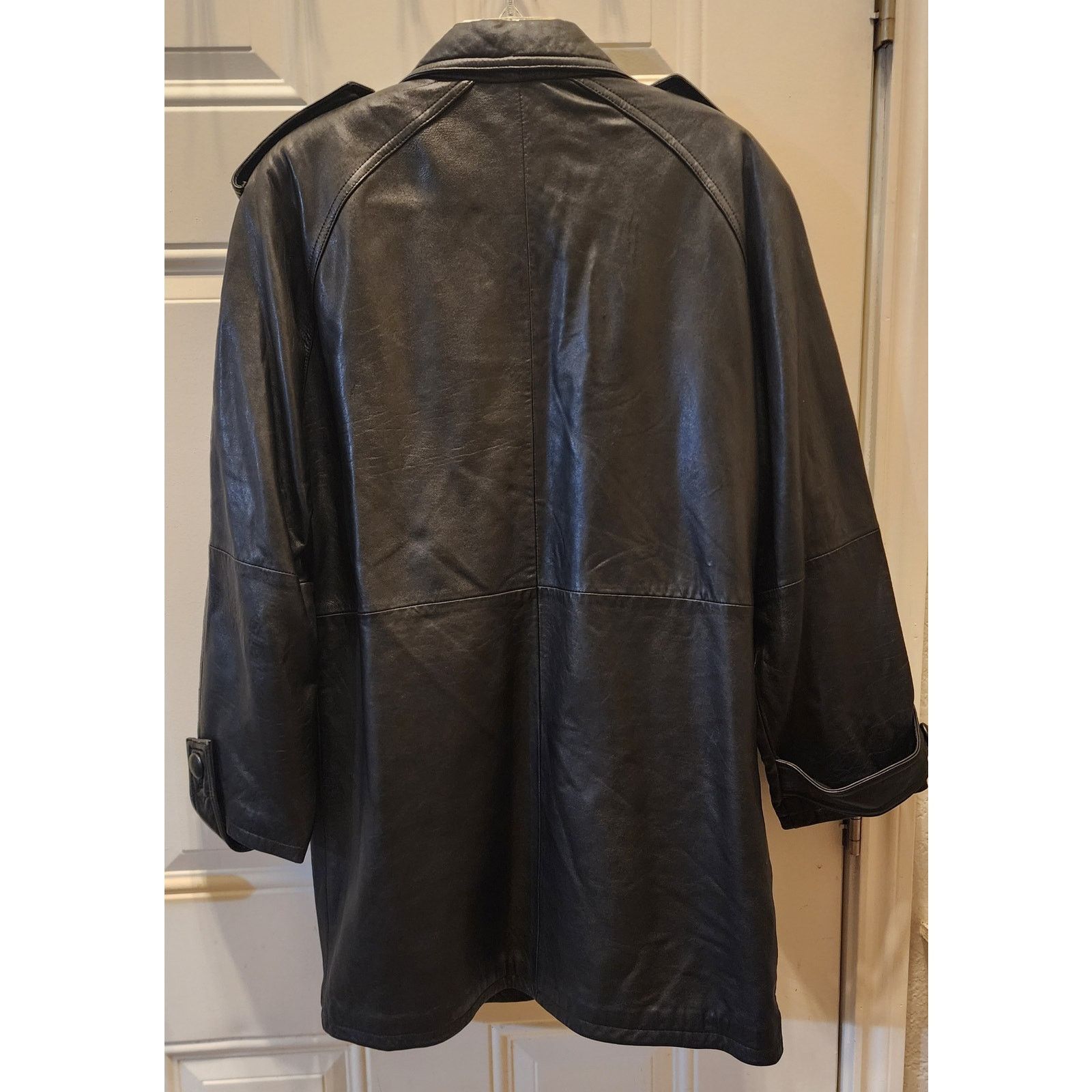 Adler Authentic vintage Adler 1955 genuine leather jacket, size L Size US L / EU 52-54 / 3 - 3 Thumbnail