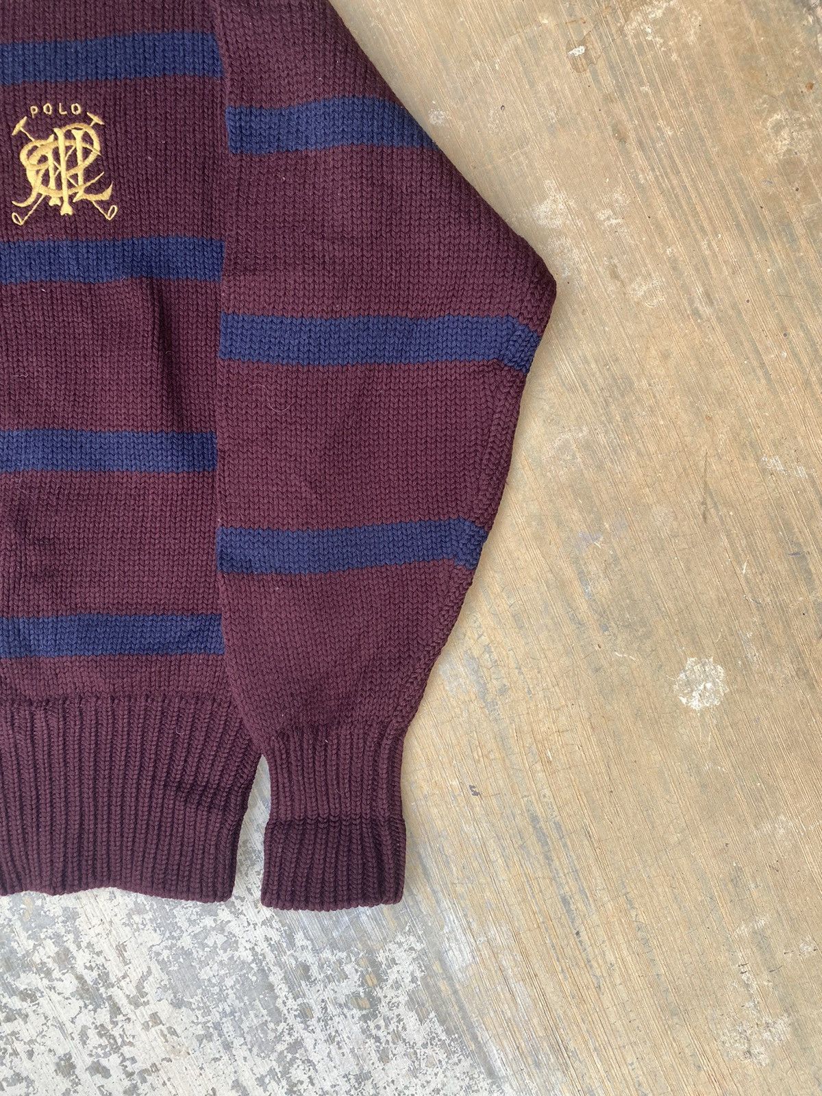 Polo Ralph Lauren Polo Ralph Lauren Wool Knit Sweater Size US L / EU 52-54 / 3 - 4 Thumbnail