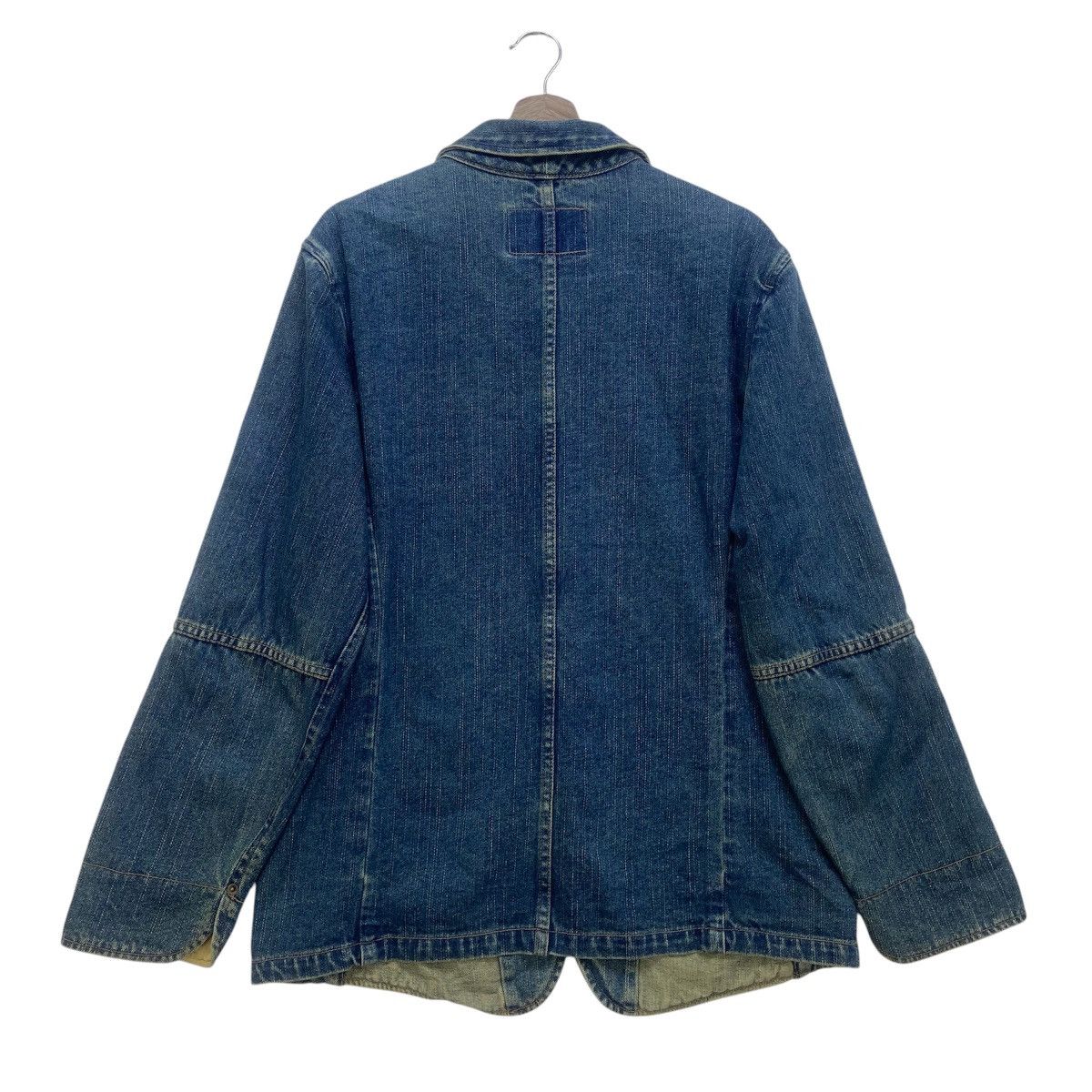 Japanese Brand Japanese Brand Never Seen Thing Denim Jacket Size US M / EU 48-50 / 2 - 2 Thumbnail