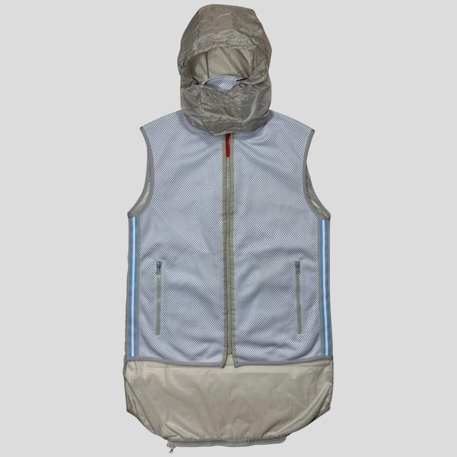 Prada Prada Sport SS00 Gel Seam Convertible Mesh Gilet - IT48 Size US M / EU 48-50 / 2 - 3 Thumbnail