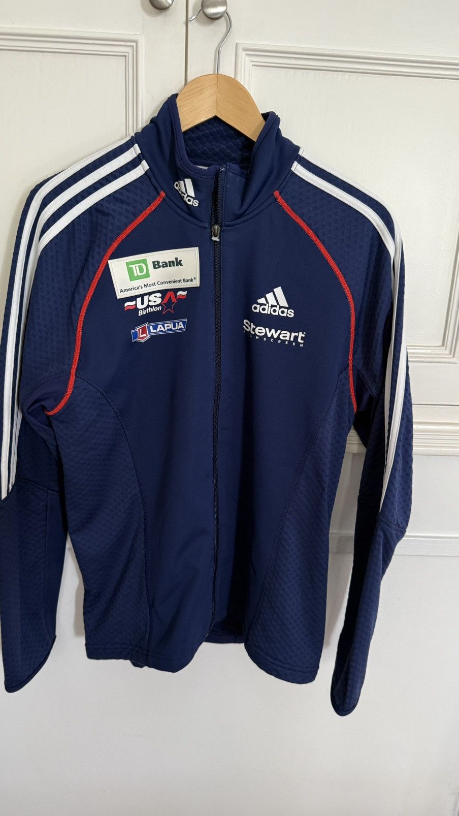 Adidas Adidas Official Biathlon USA Jacket Size US M / EU 48-50 / 2 - 1 Thumbnail